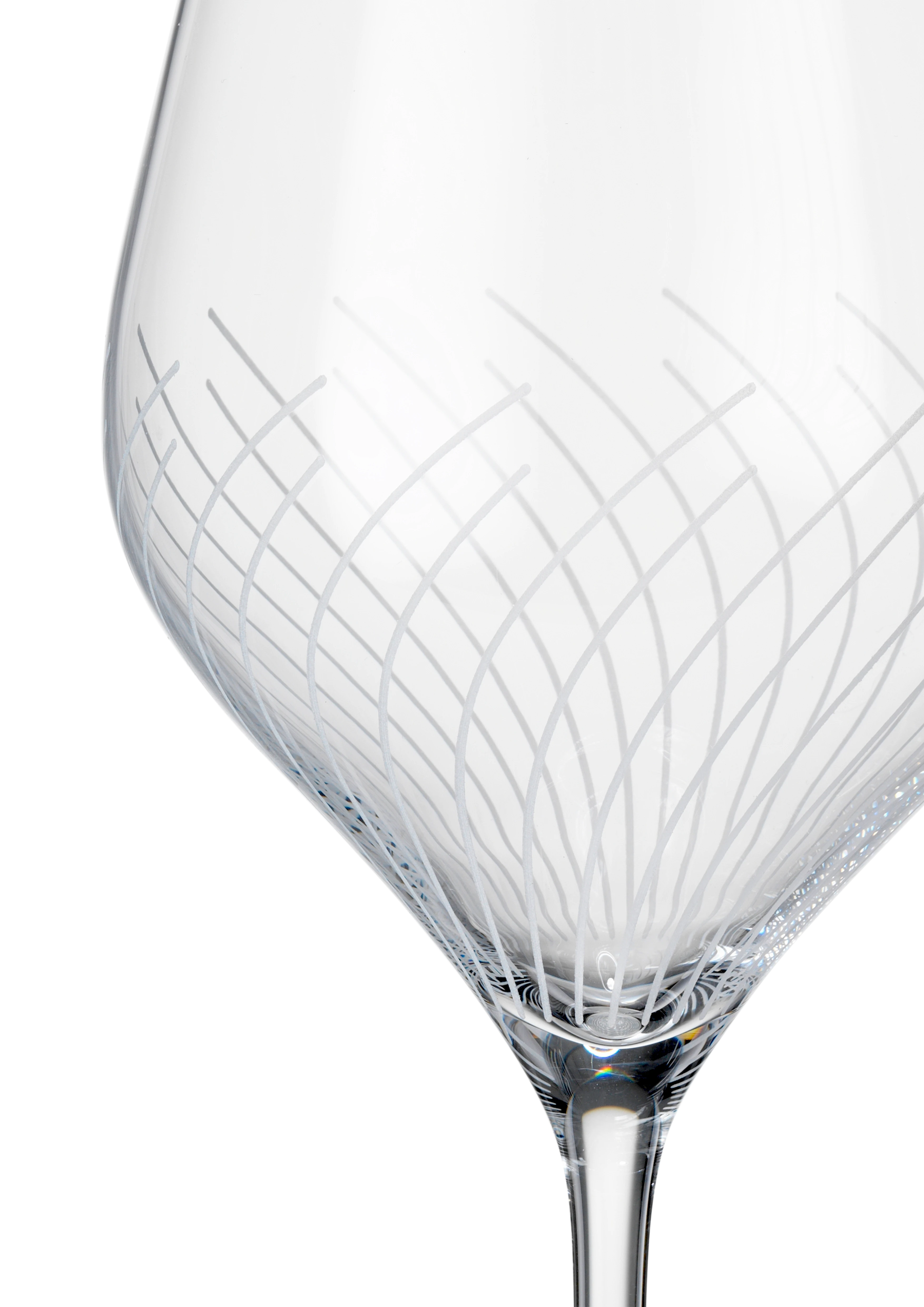 Rödvinsglas 52 cl 2 st. från Holmegaard i färgen Klar, tillverkad av Glas