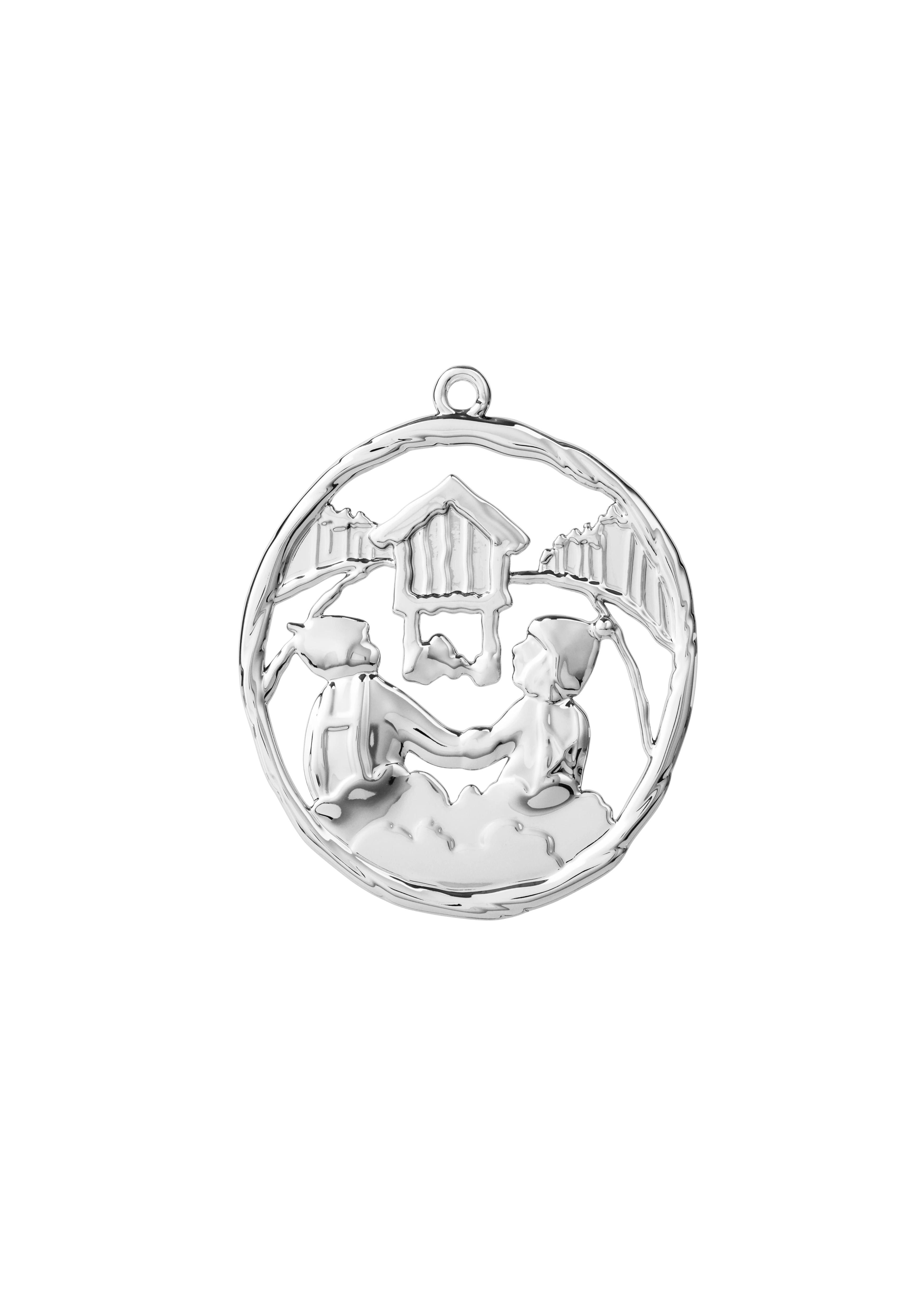 Cabin Elf H7.5 från Rosendahl i färgen Försilvrad, tillverkad av Metall