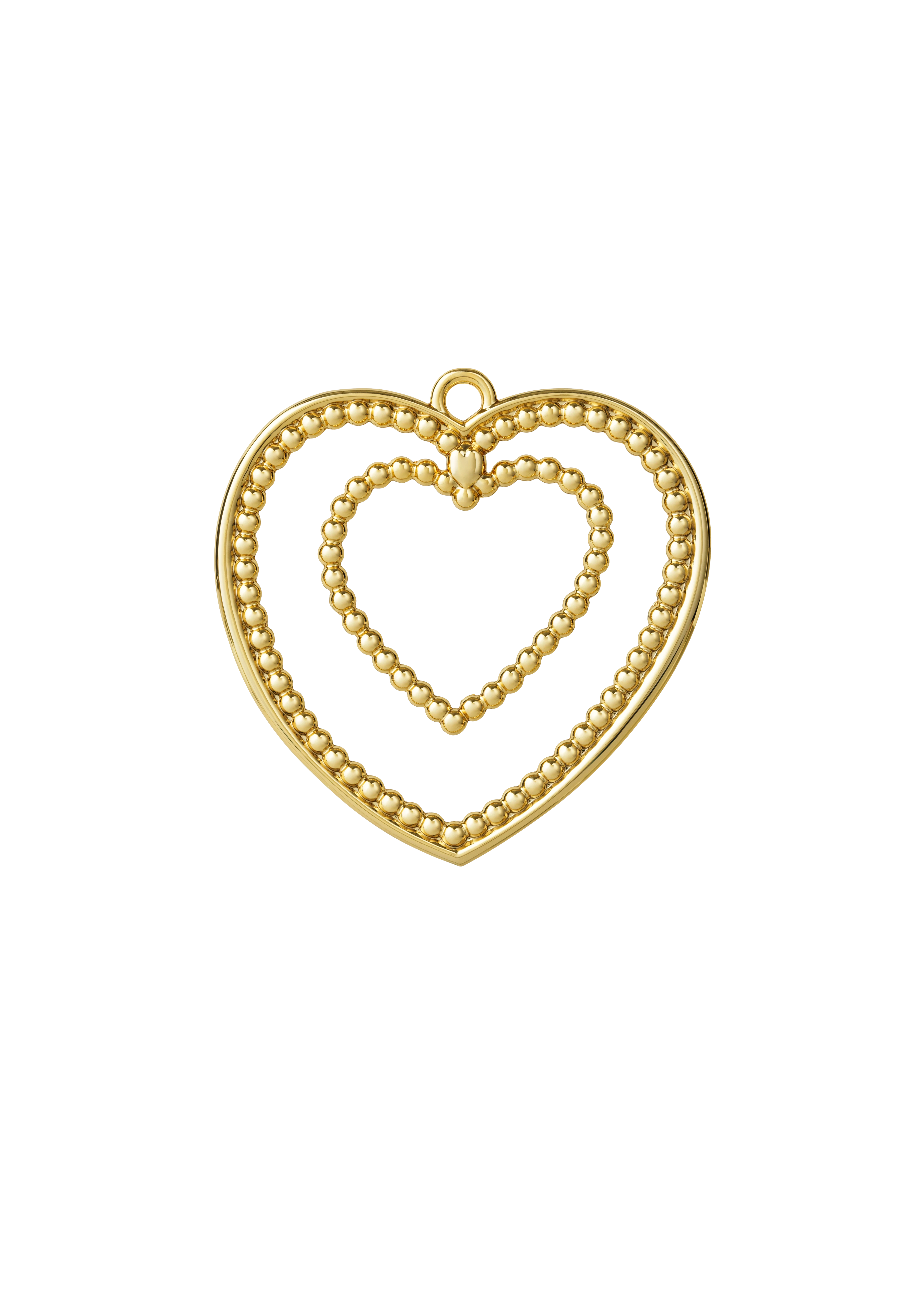 Ball Heart H7 från Rosendahl i färgen Förgylld, tillverkad av Metall