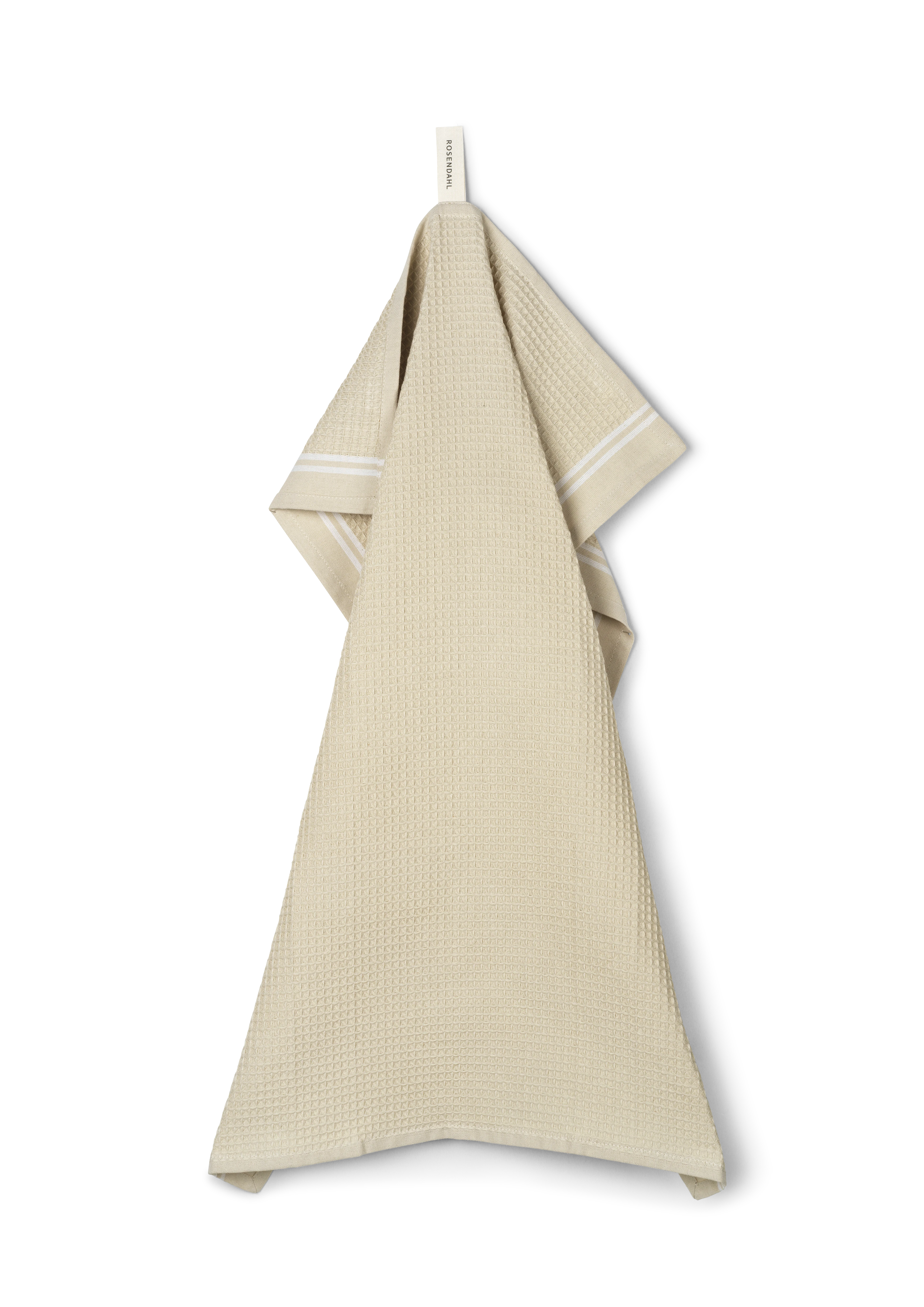 Alpha Teatowel 50x70 cm from Rosendahl in Sand color, made of Cotton