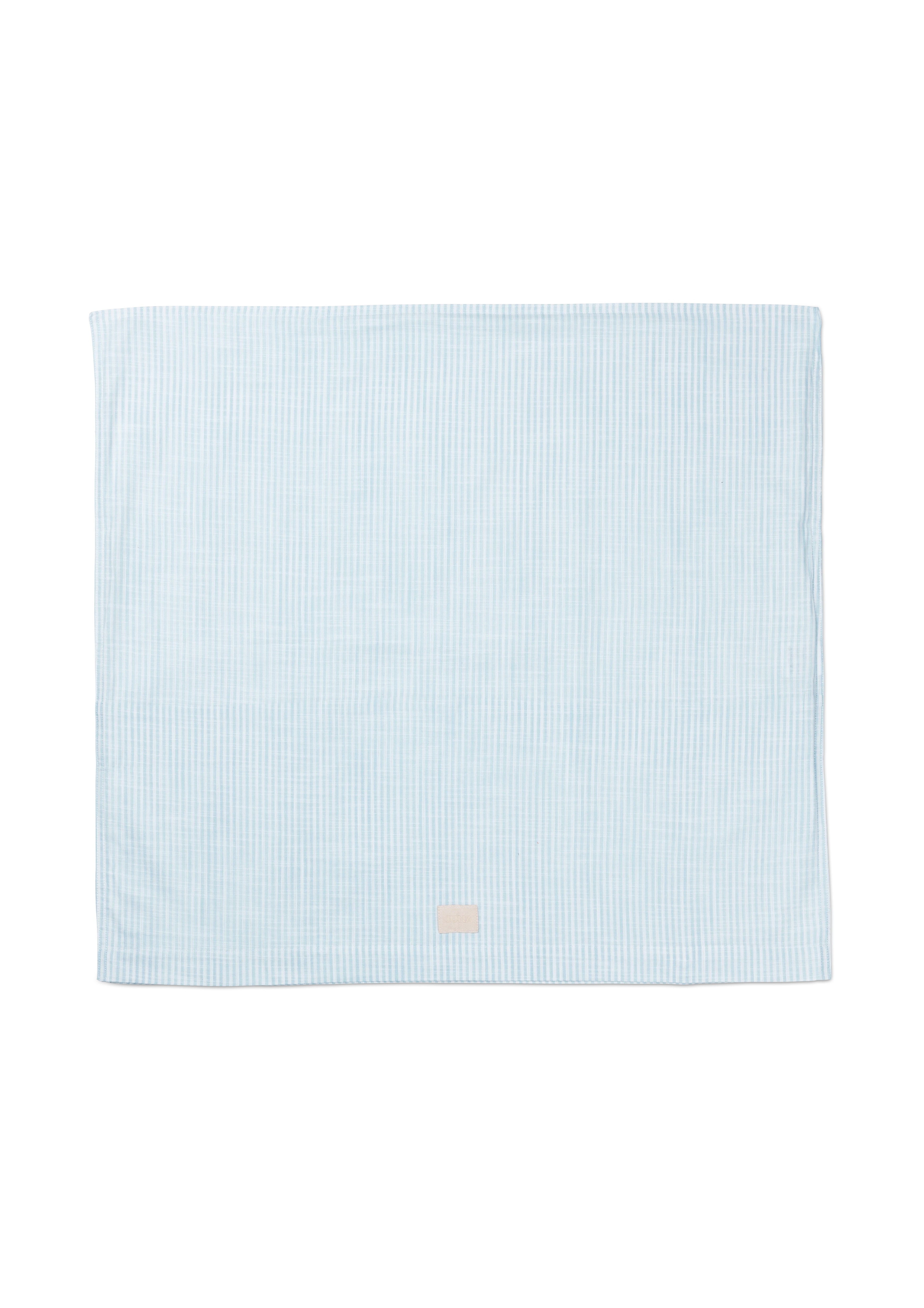 Pillowcase 63x60 cm from JUNA in Light blue/White color, made of Cotton