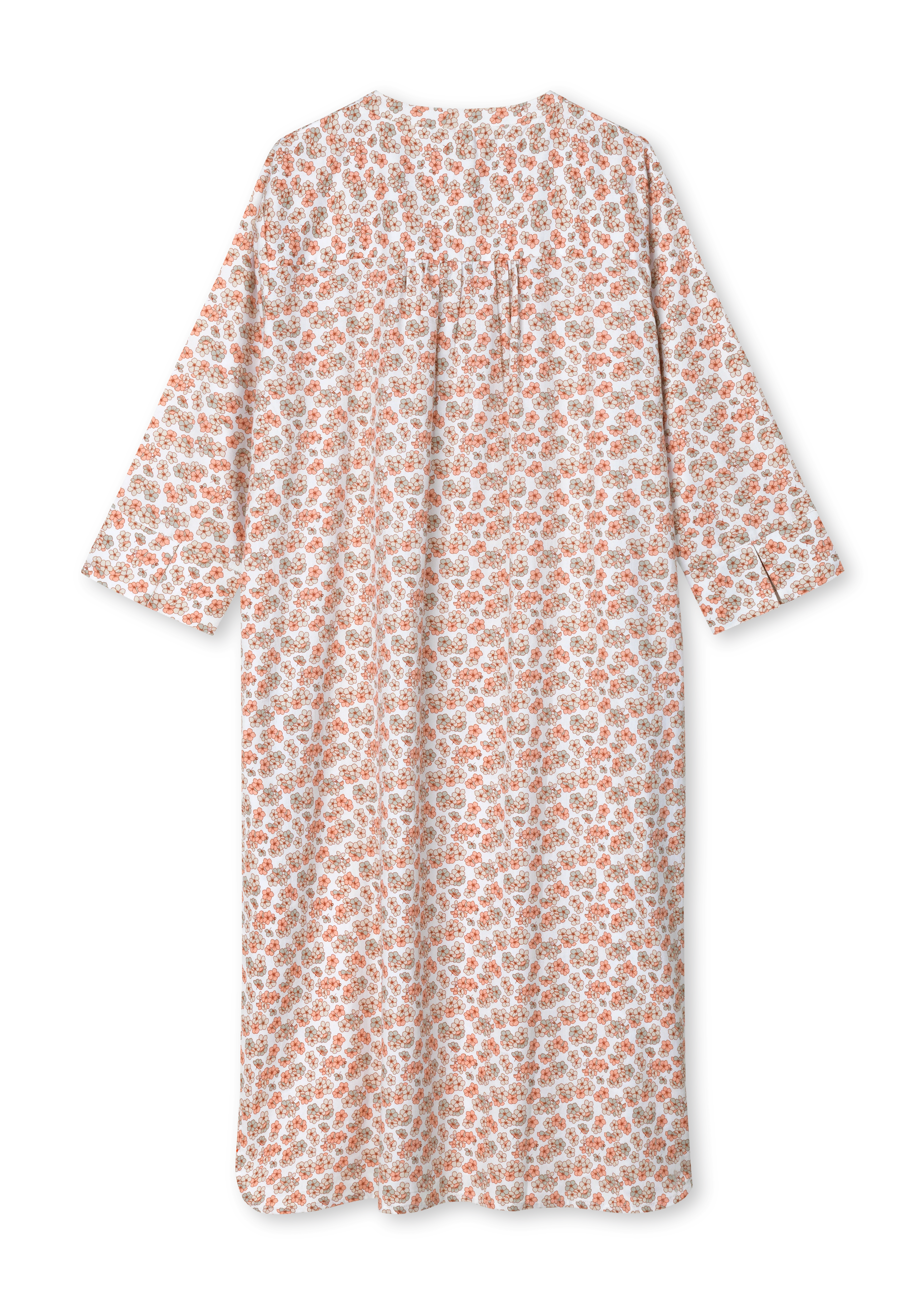 Sonja dress XS från JUNA i färgen Vit/Rosa, tillverkad av Bomullsatin