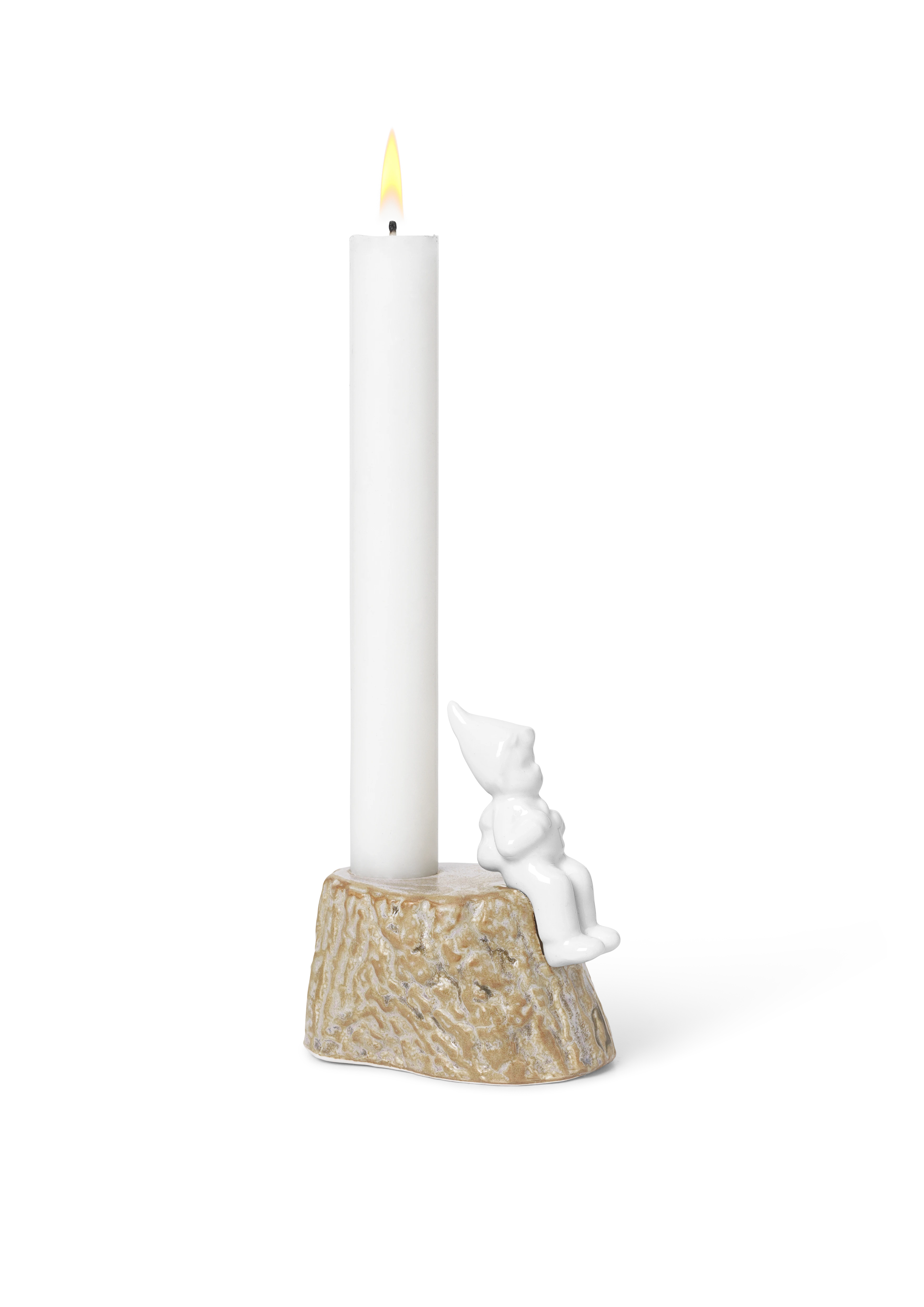 Christmas Journey H9.5 från Kähler i färgen Vit, tillverkad av Keramik