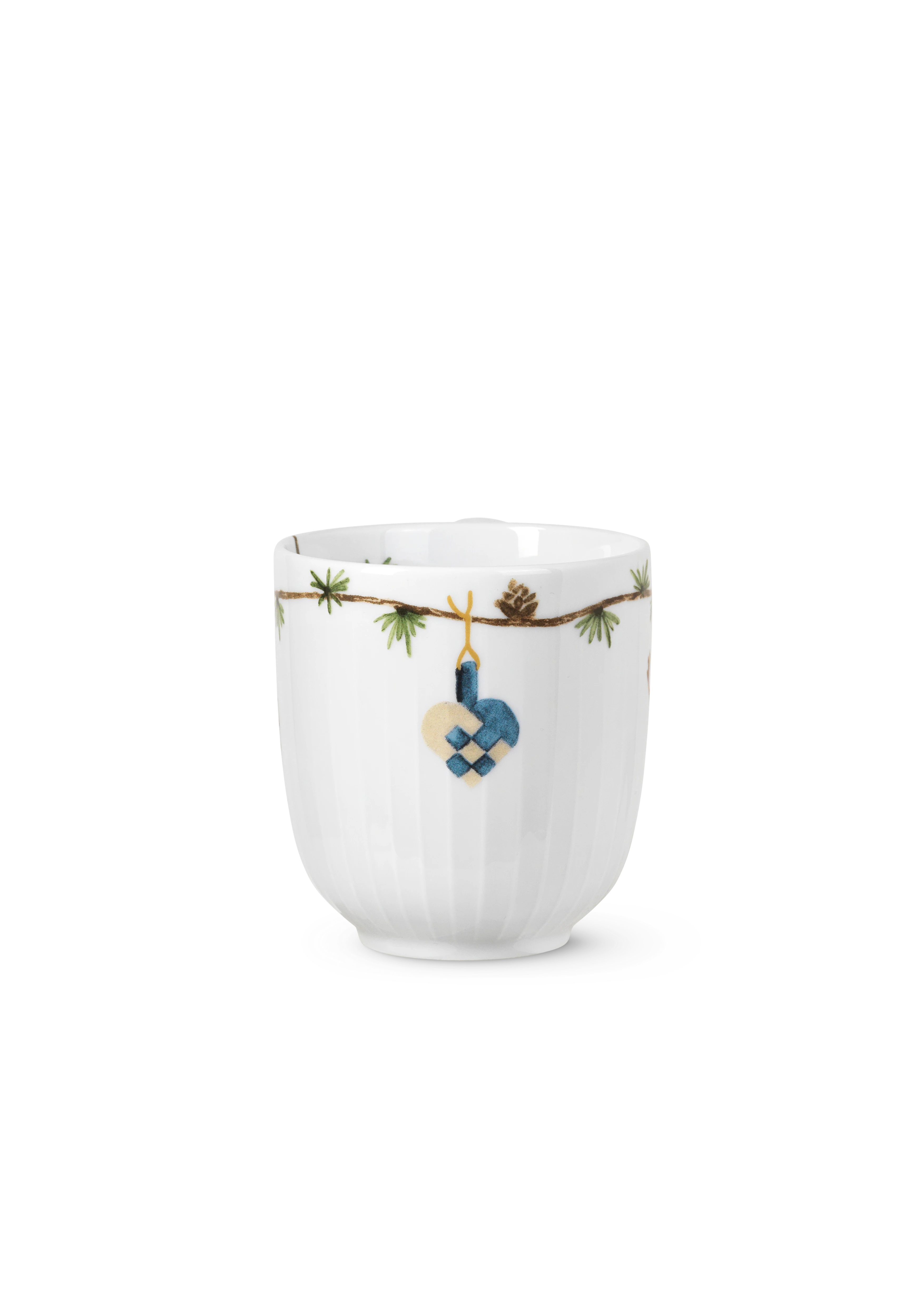 Mug 2021 33 cl from Kähler  in White w. deco color, made of Ceramics