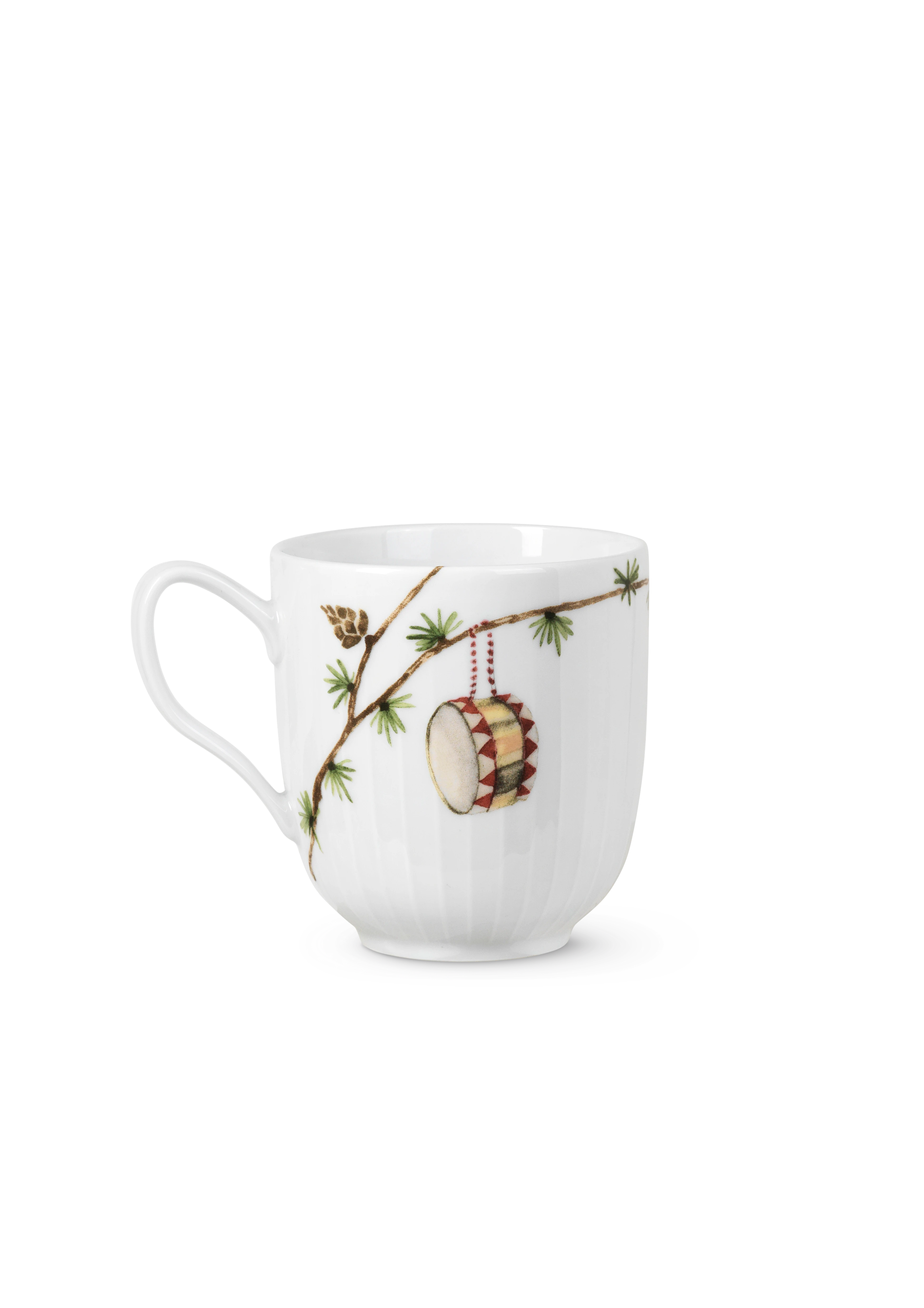 Mug 2021 33 cl from Kähler  in White w. deco color, made of Ceramics