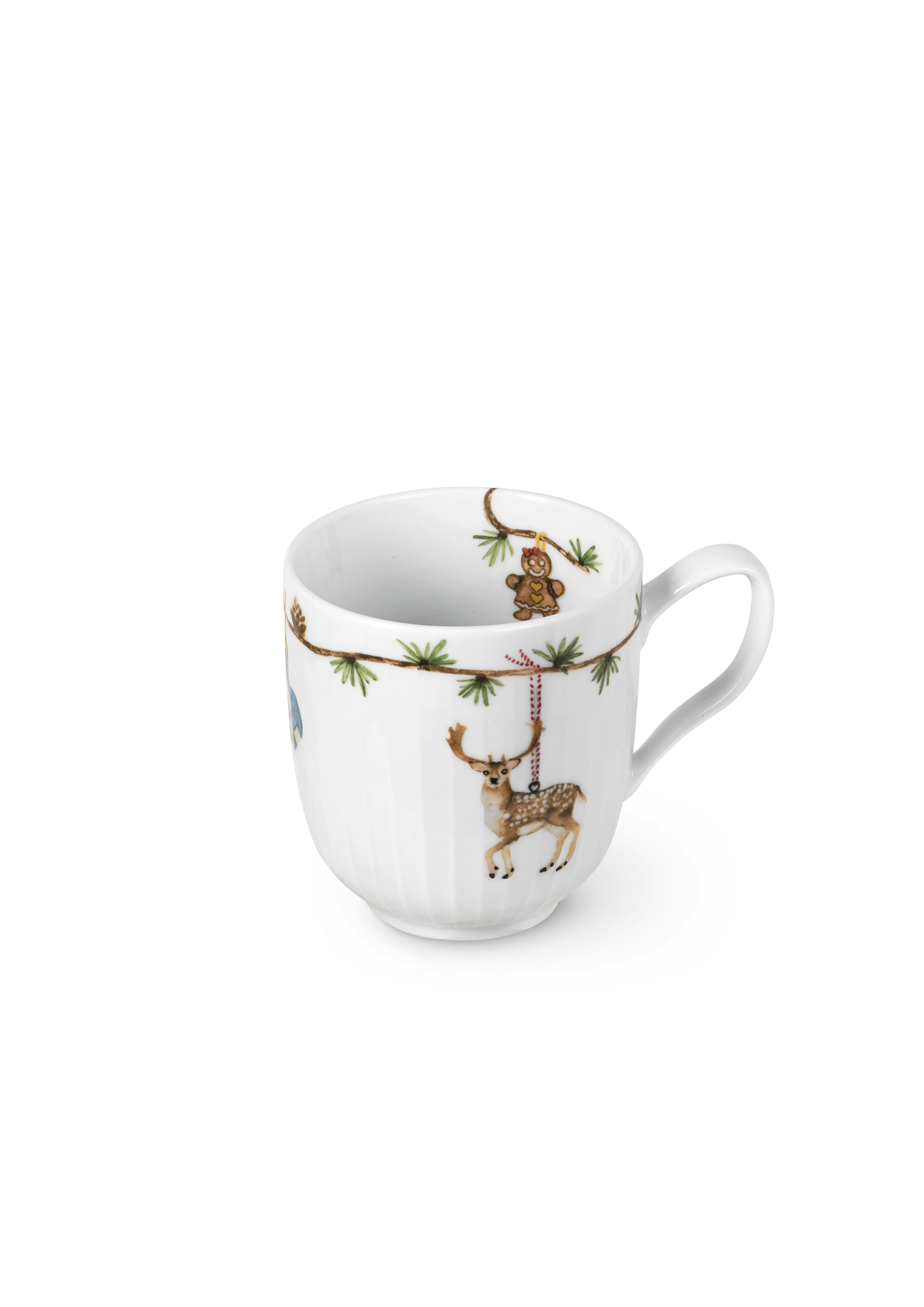 Mug 2021 33 cl from Kähler  in White w. deco color, made of Ceramics