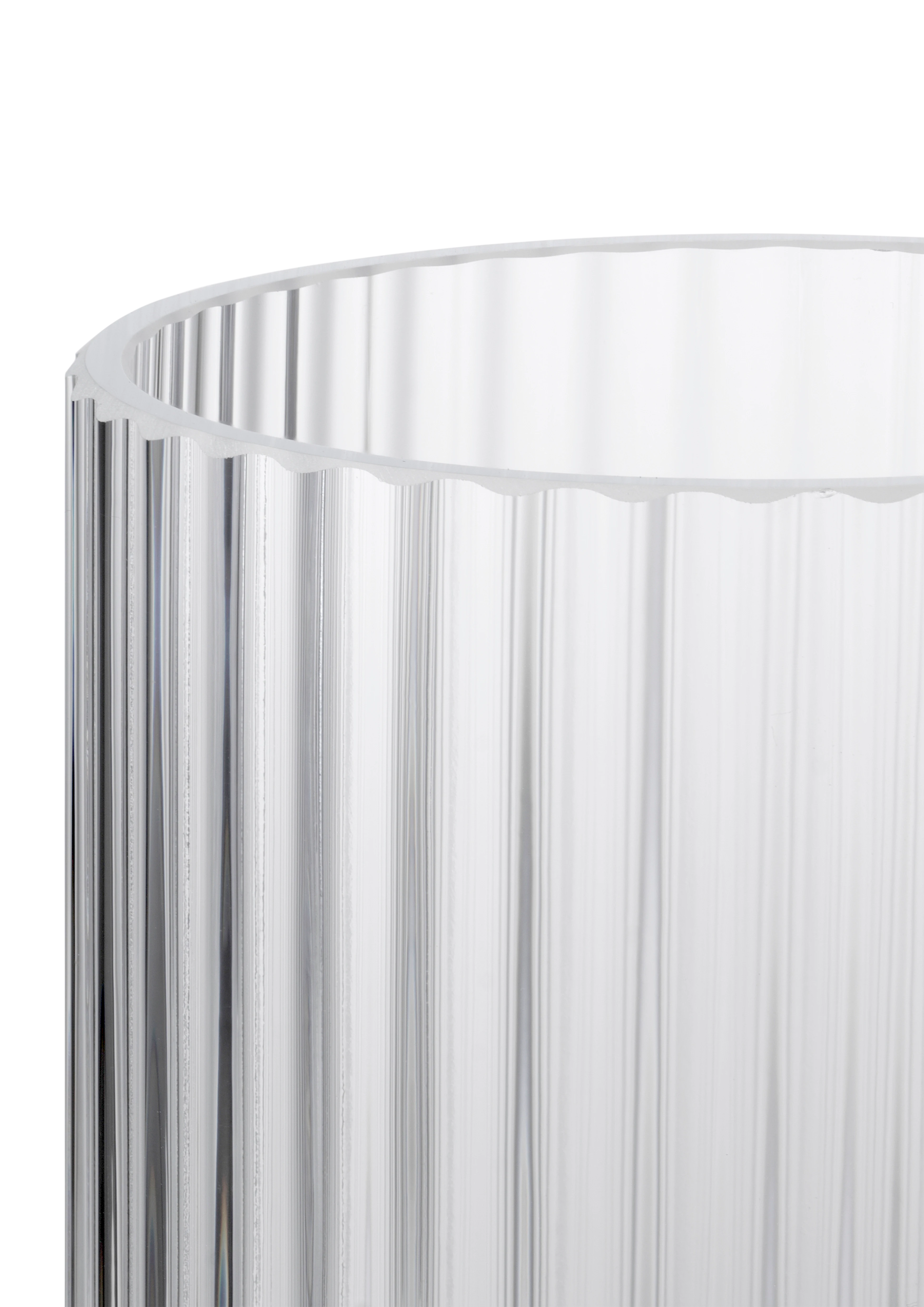 Vase H20.5 cm from Lyngby Porcelæn in Clear color, made of Glass