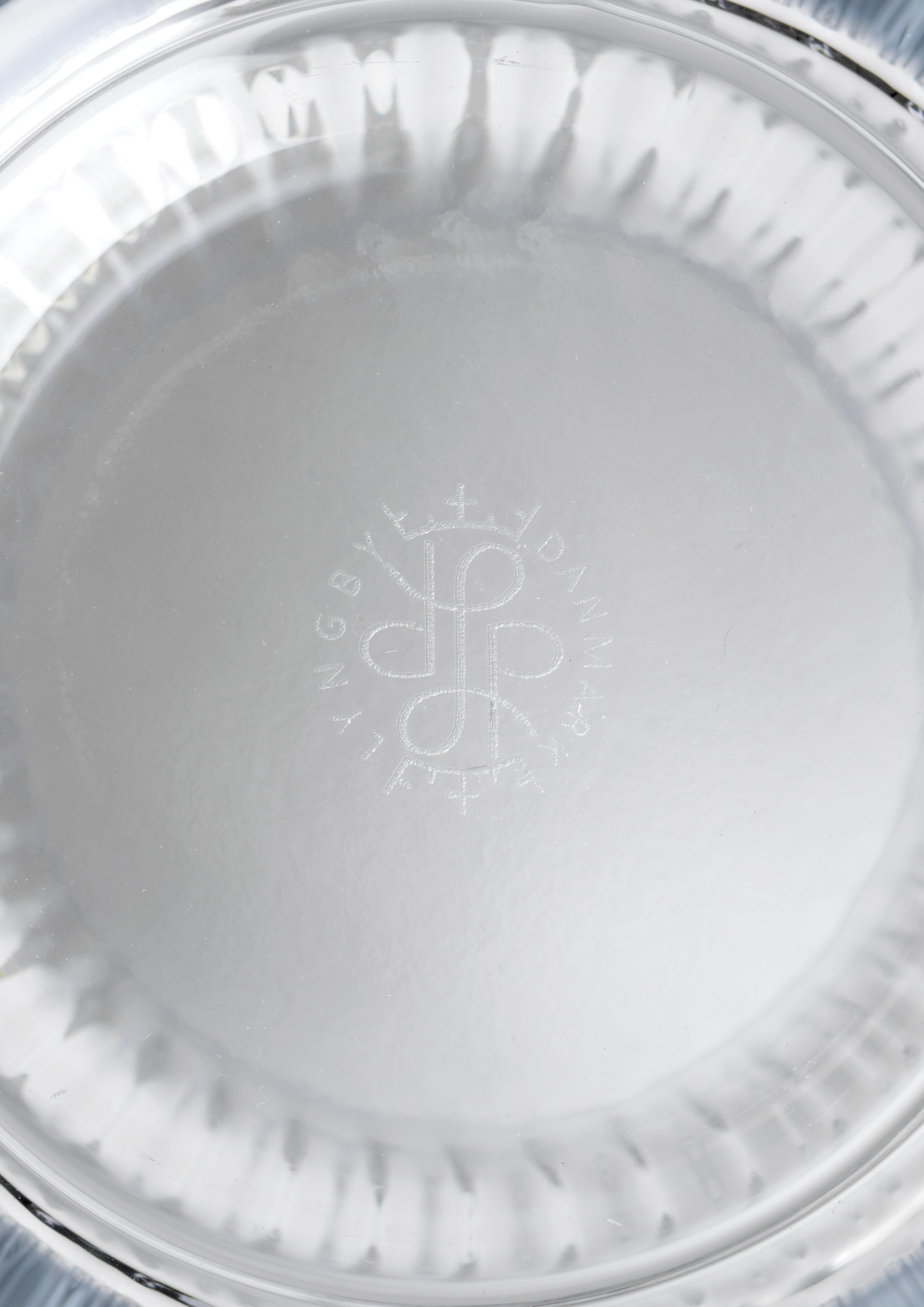 Vas H20.5 cm från Lyngby Porcelæn i färgen Klar, tillverkad av Glas