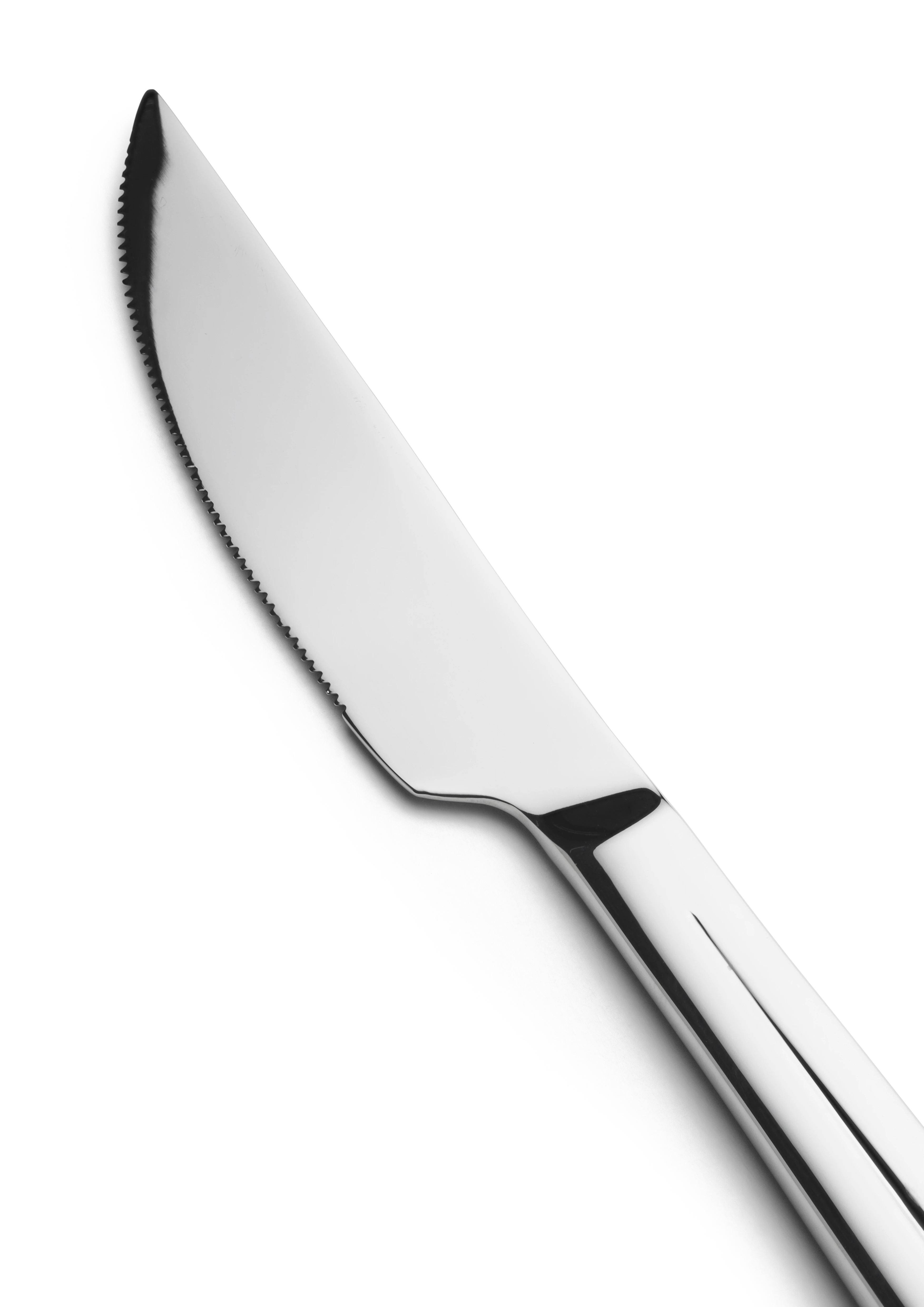 Steakmesser von Rosendahl in der Farbe Stahl, hergestellt aus Metall