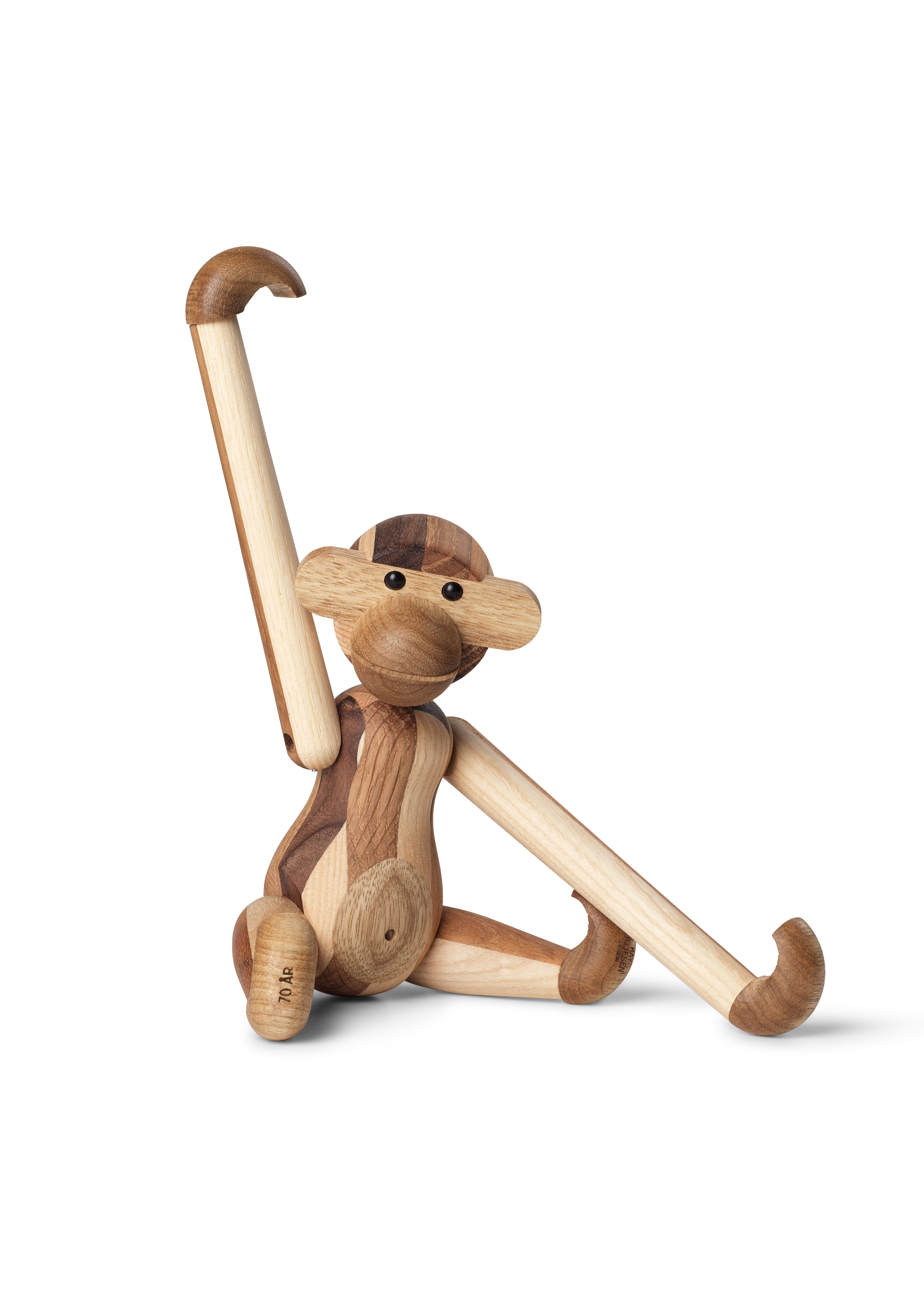 Reworked Anniversary Ape liten fra Kay Bojesen i fargen Mixed wood, laget av Tre