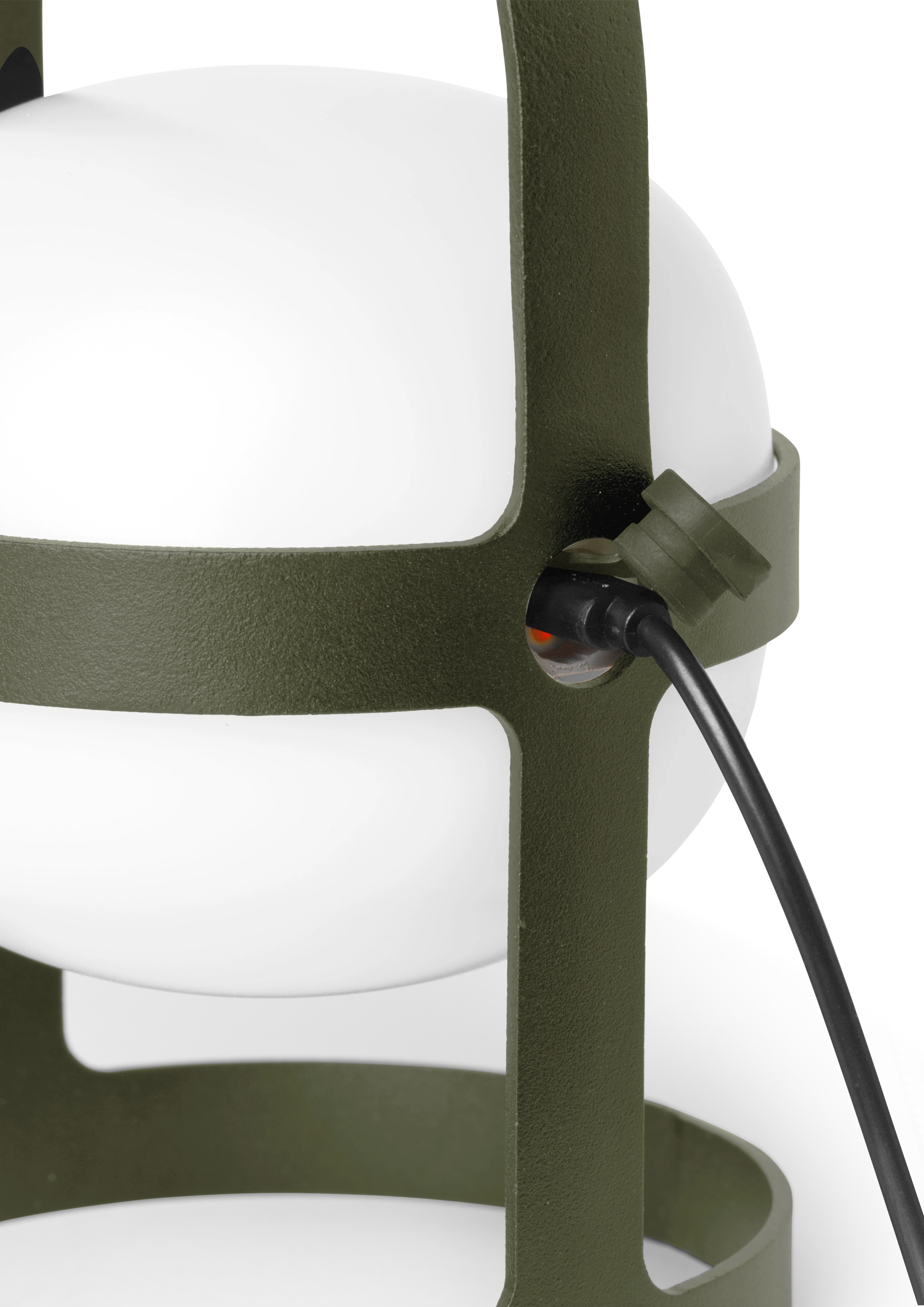 Solar H18.5 cm from Rosendahl in Olive green color, made of Metal