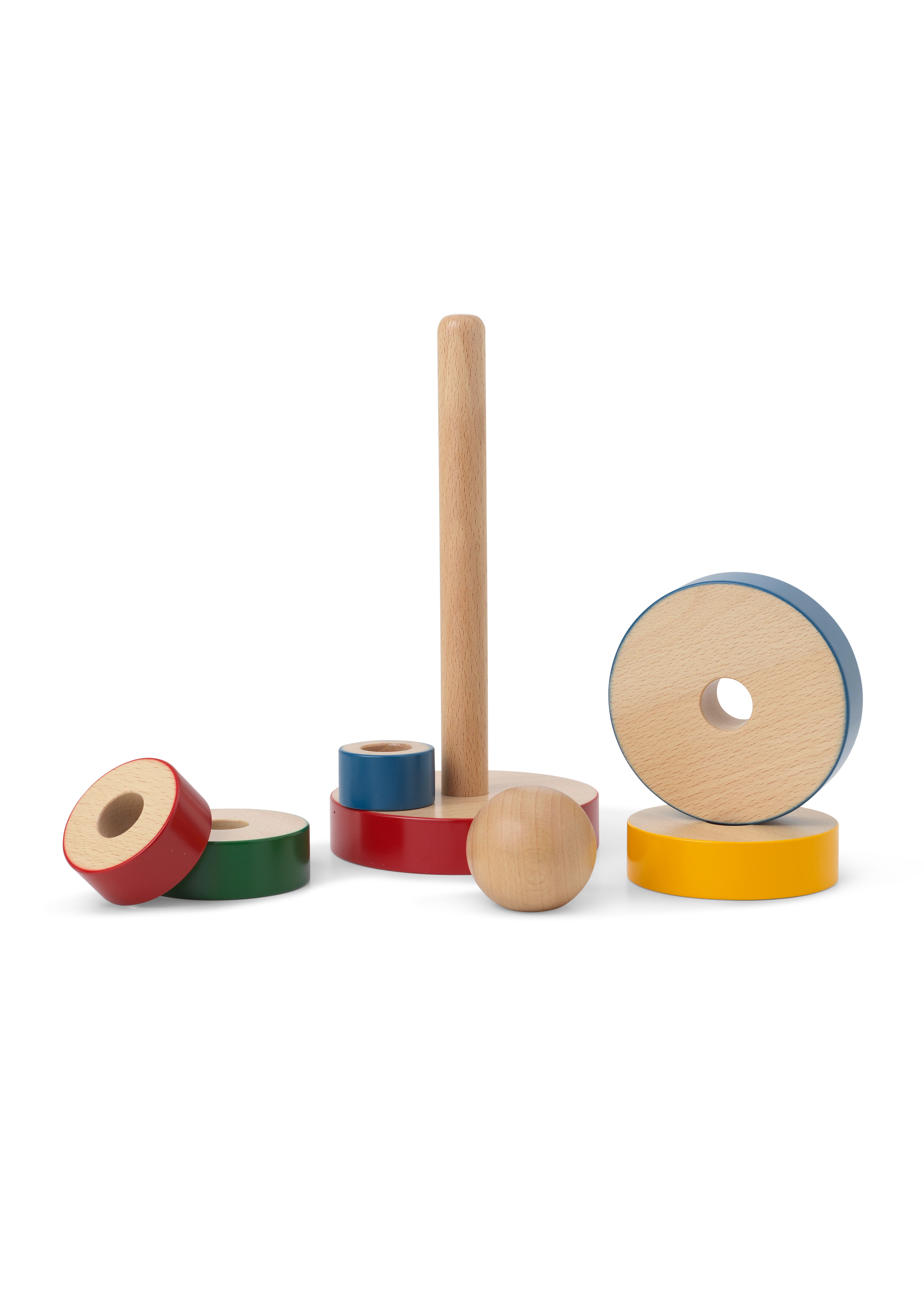 Pyramid Tower Ø11 cm från Kay Bojesen i färgen Multi, tillverkad av Trä