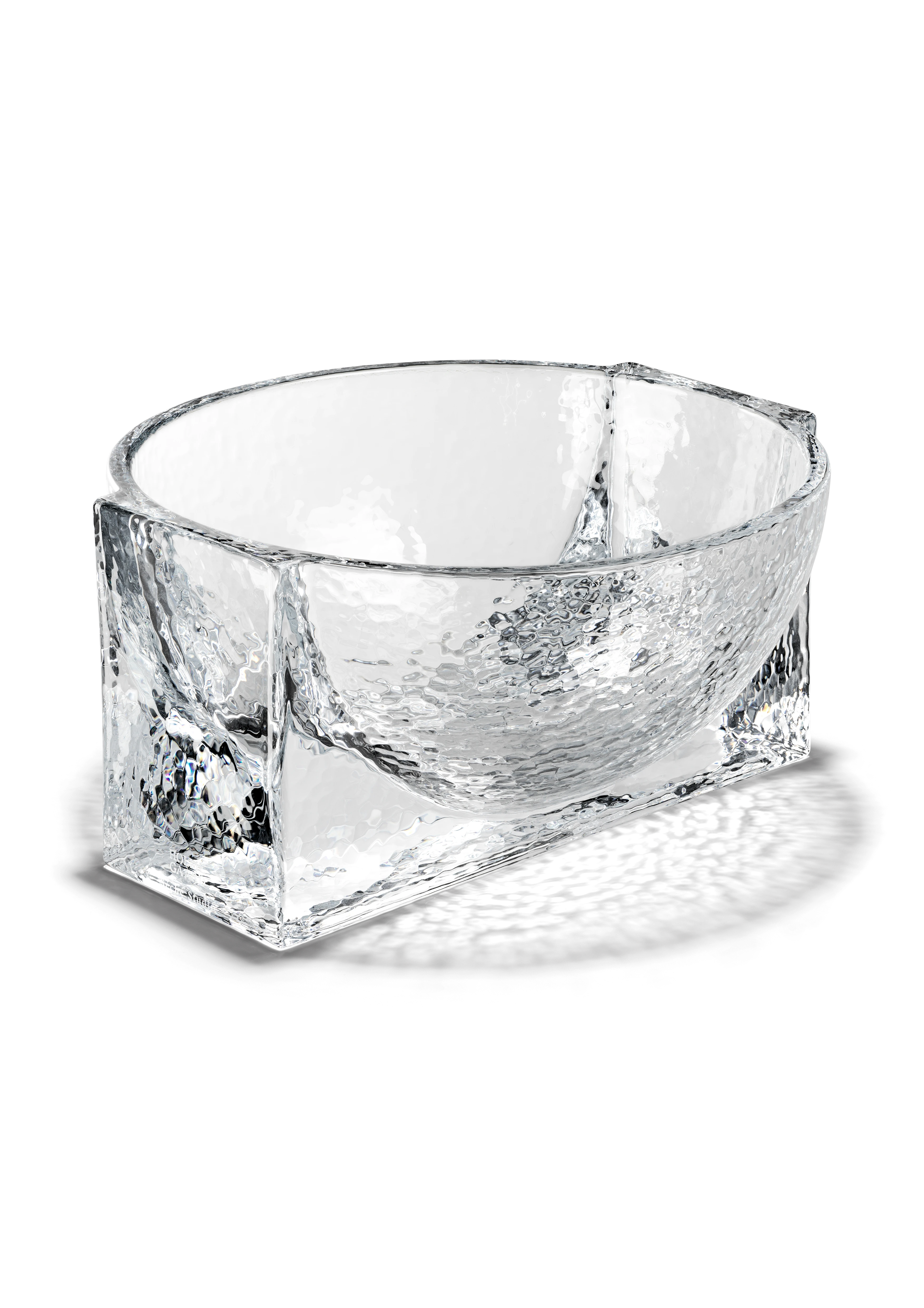 Bowl Ø21 cm from Holmegaard in Clear color, made of Glass