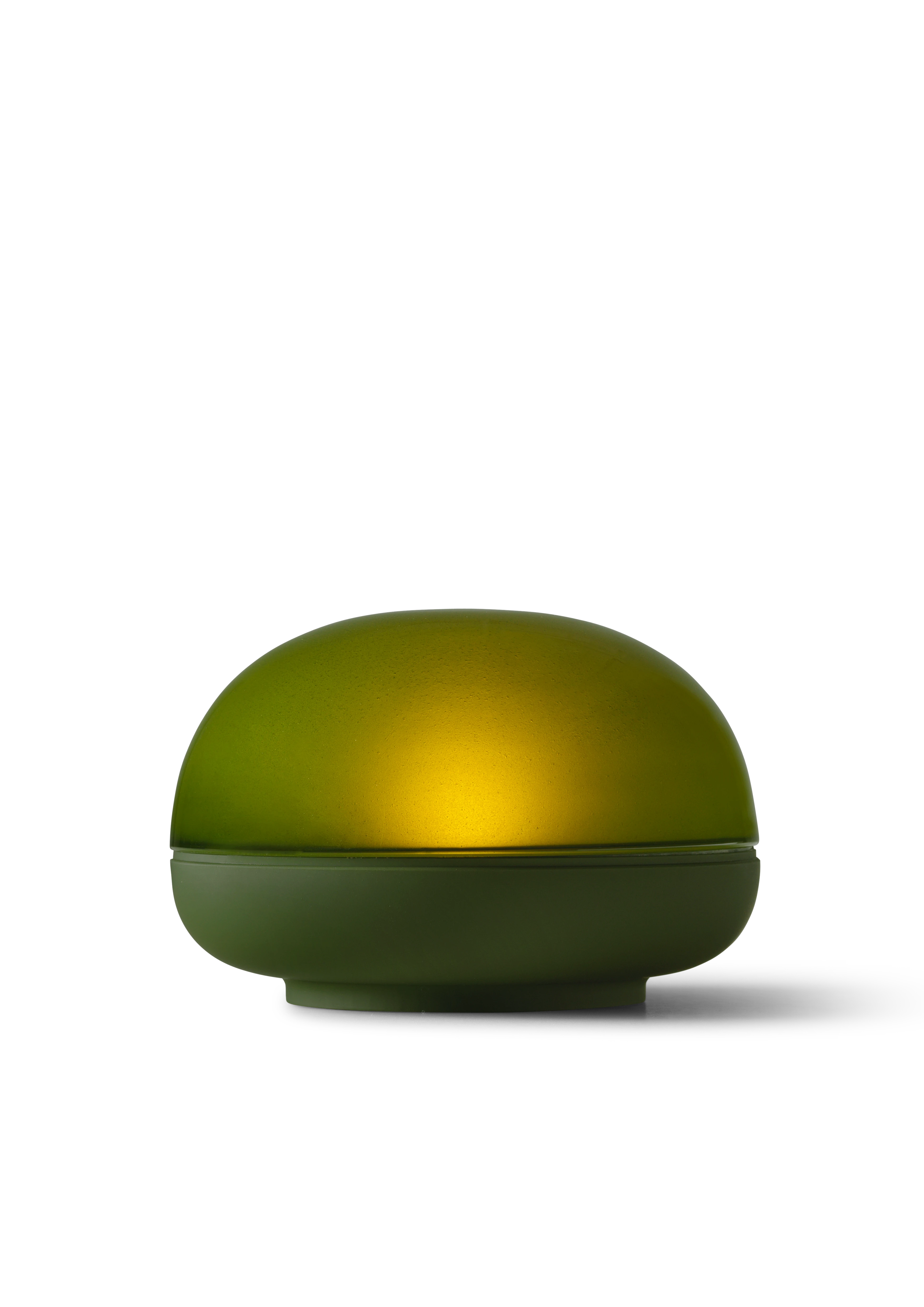 LED Ø11 cm von Rosendahl in der Farbe Olivgrün, hergestellt aus Glas