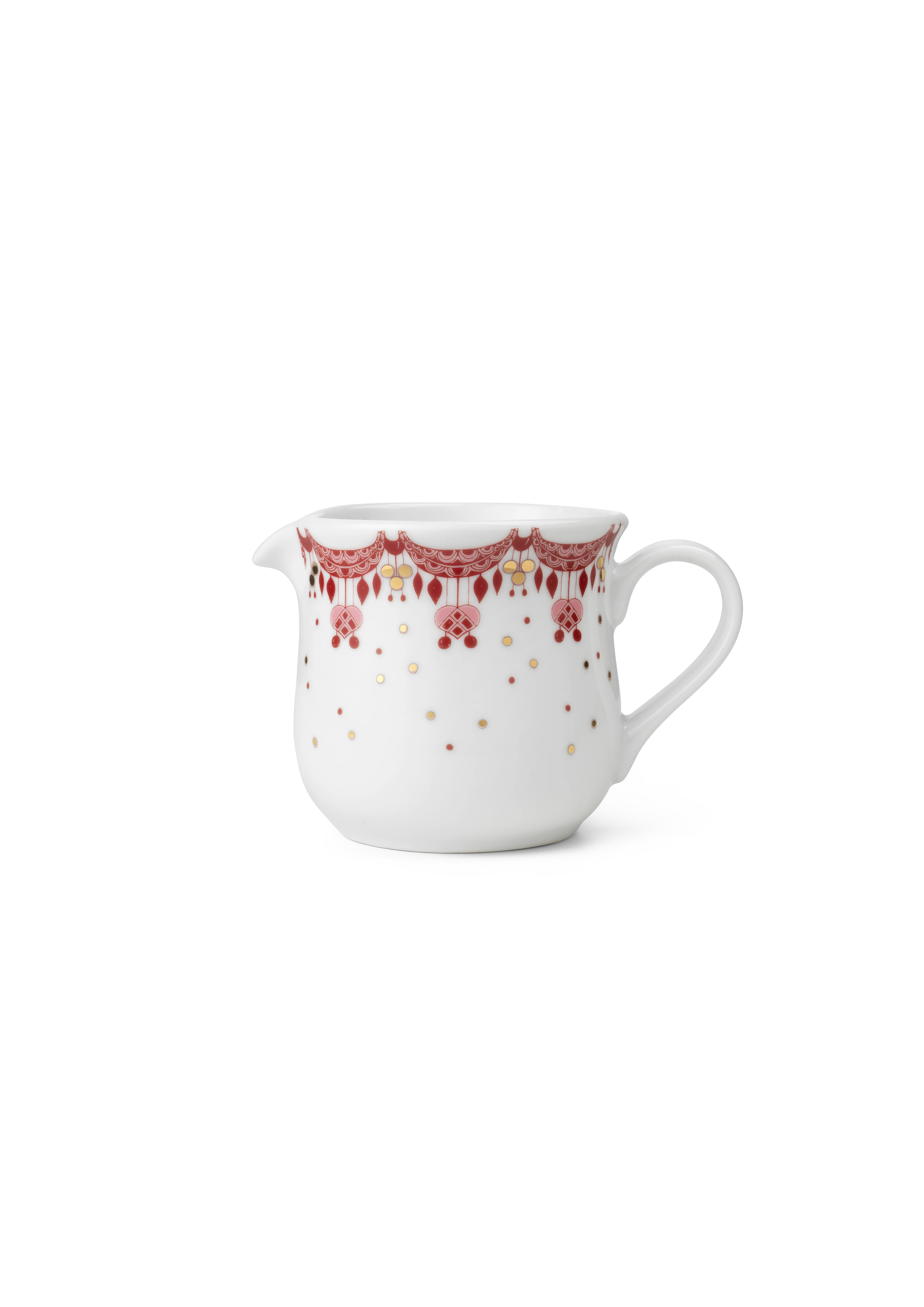 Sauce boat 50 cl from Bjørn Wiinblad in Red color, made of Ceramics