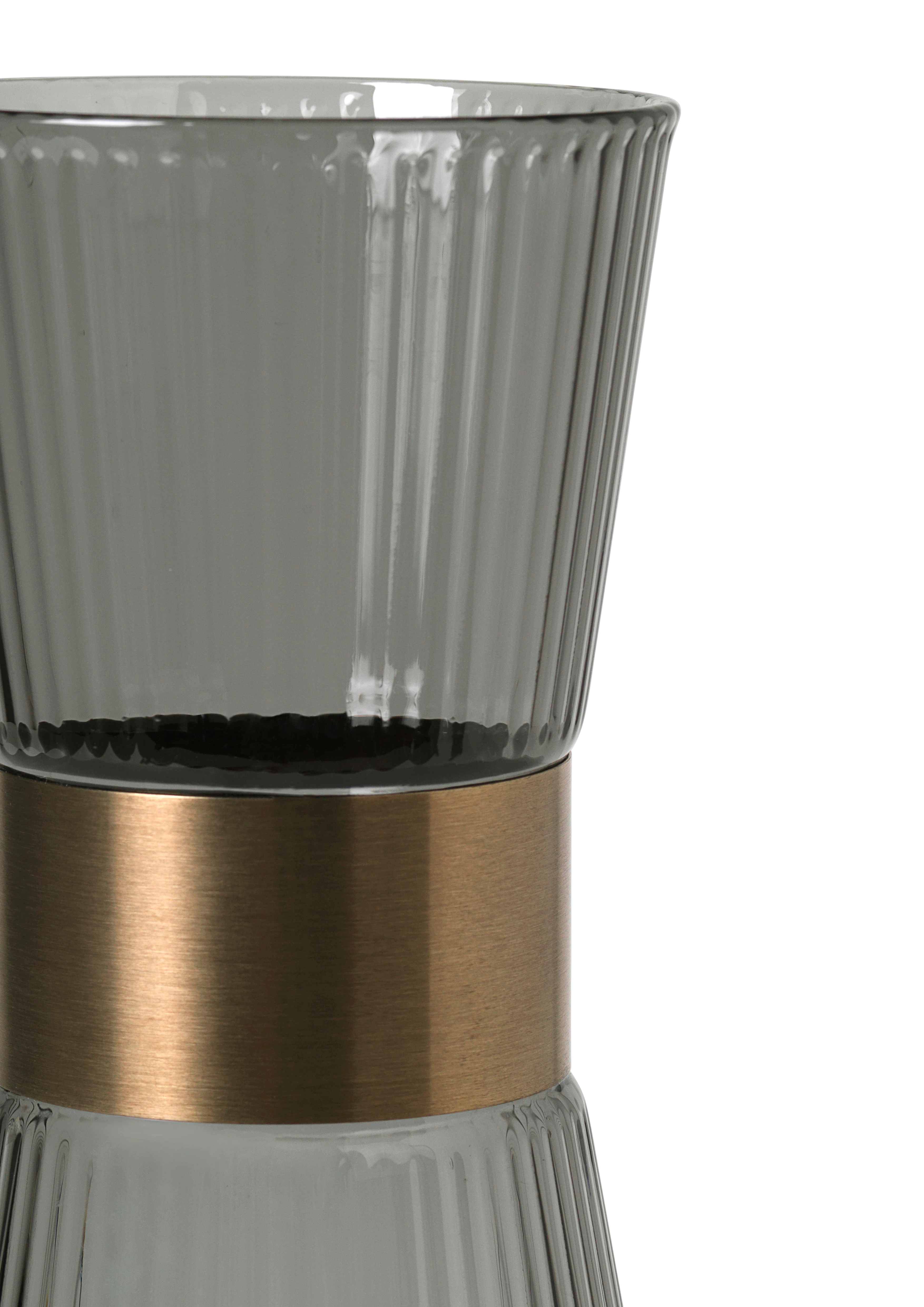 Vandkaraffel 1,0 l fra Rosendahl i farven Smoke, lavet af Glas