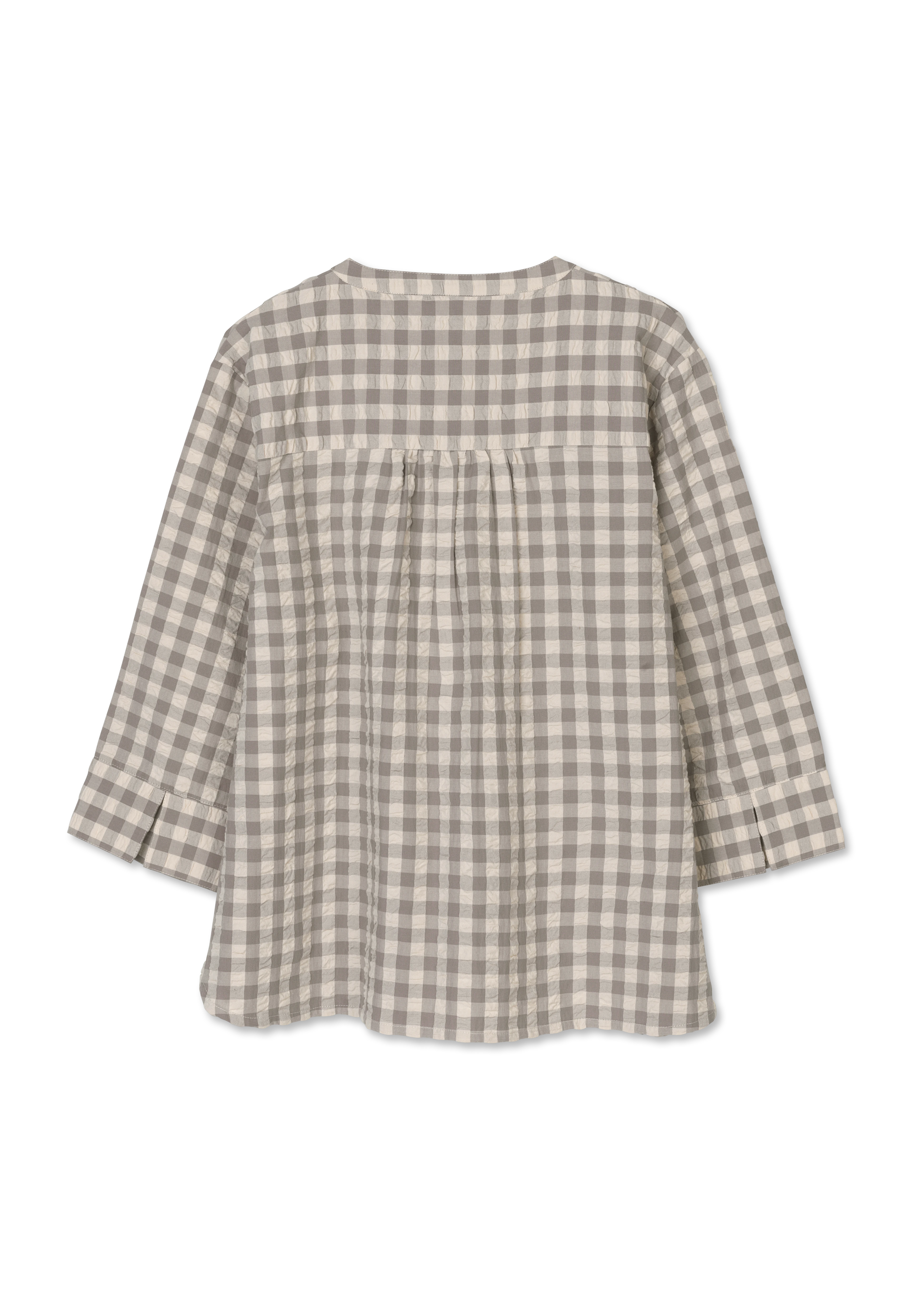 Irene shirt XS fra JUNA i fargen Grå/Bjørk, laget av Bomull