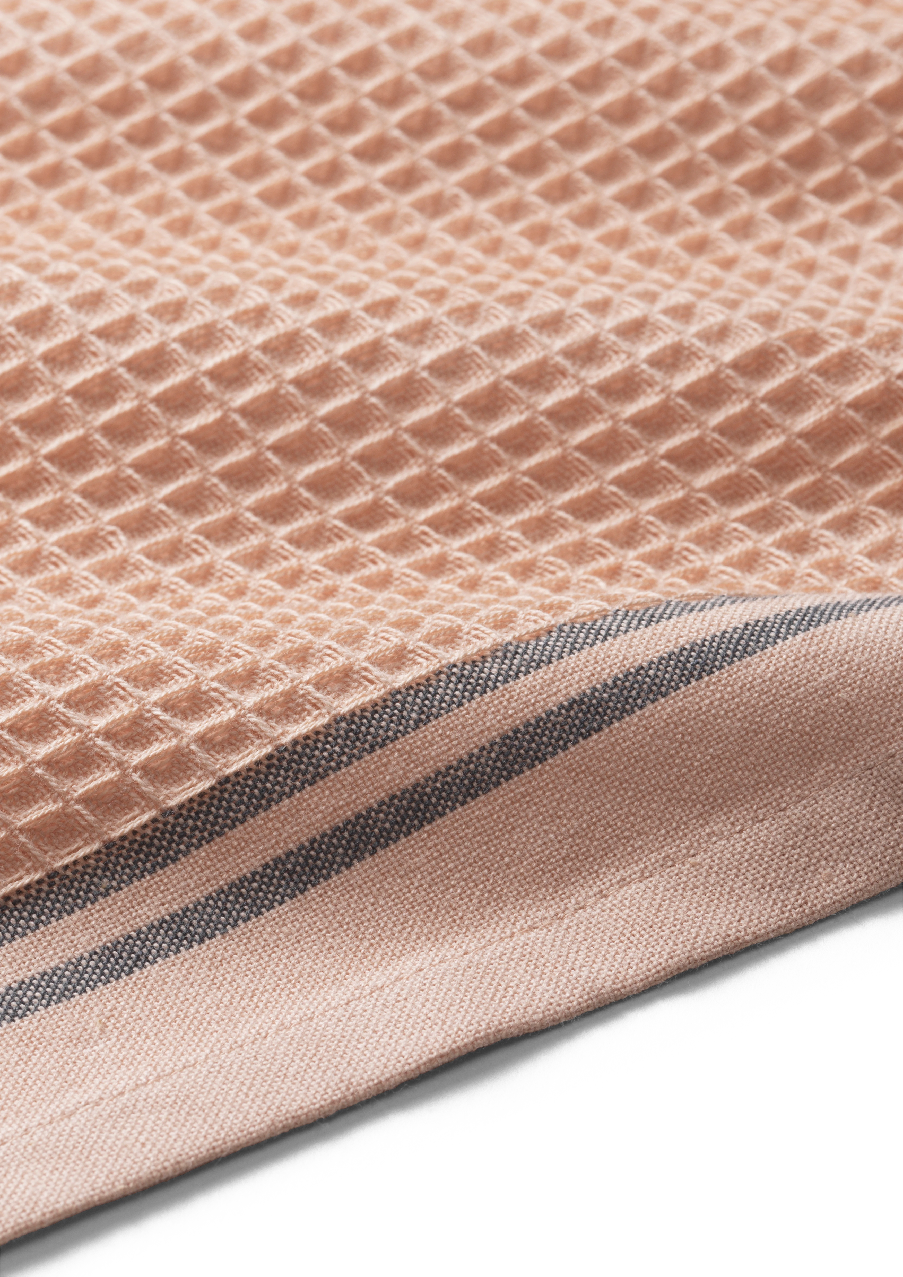 Alpha Teatowel 50x70 cm from Rosendahl in Blush color, made of Cotton