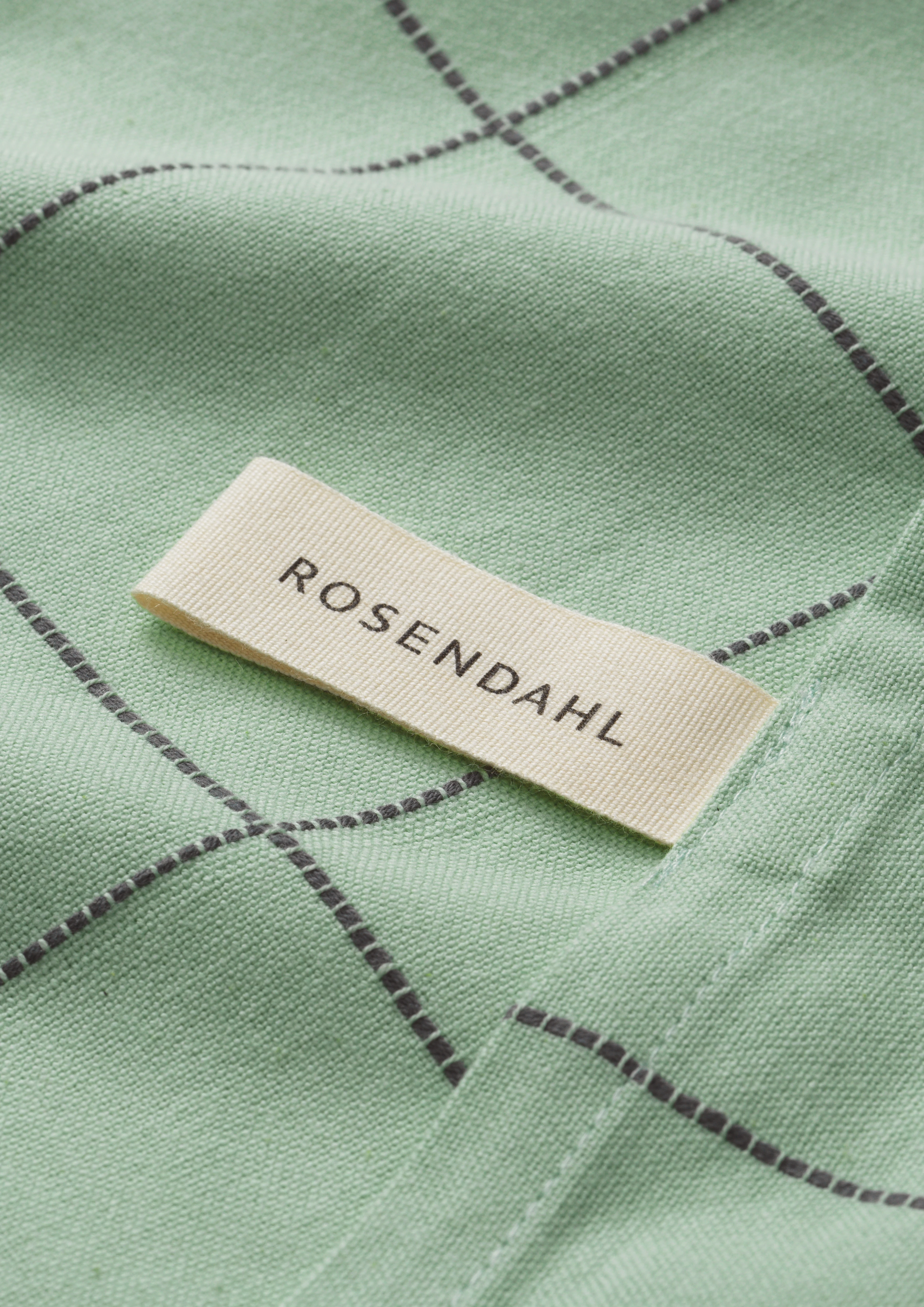 Gamma Kökshandduk 50x70 cm från Rosendahl i färgen Mint, tillverkad av Bomull