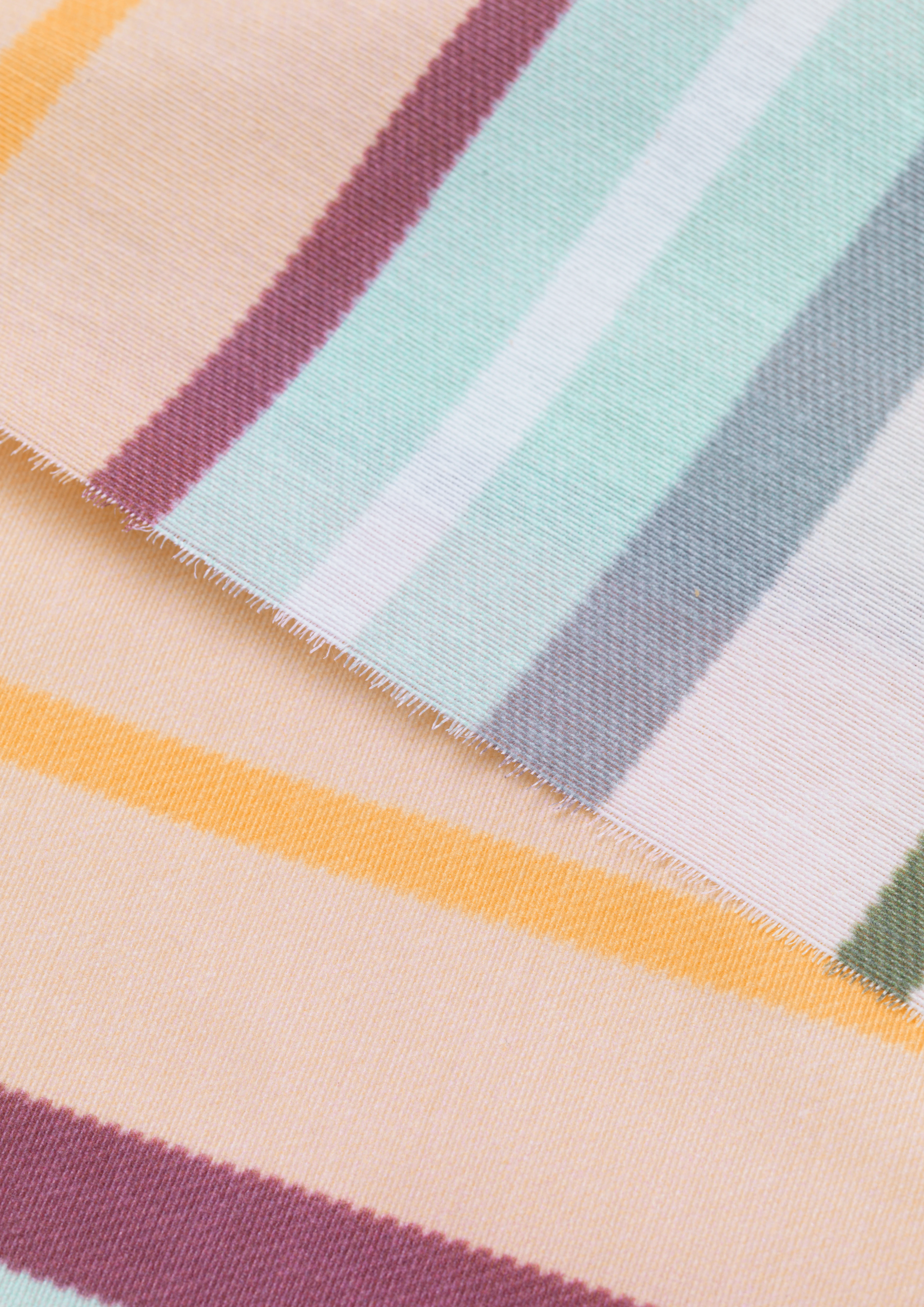 Outdoor Stripe Akrylduk B140 cm från Rosendahl i färgen Multi, tillverkad av Bomullsblandning