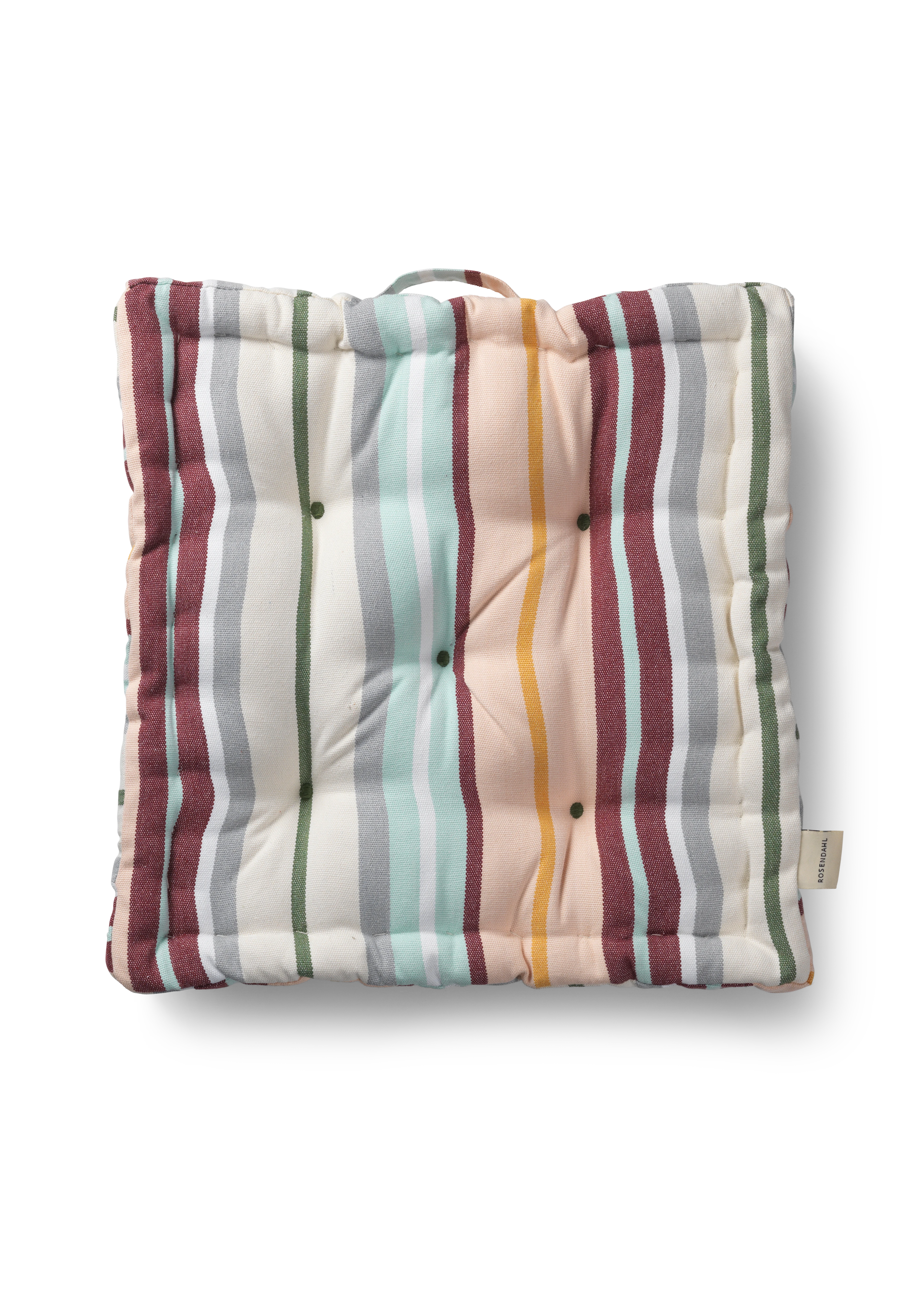 Outdoor Stripe Dyna 40x8x40 cm från Rosendahl i färgen Multi, tillverkad av Bomullsblandning
