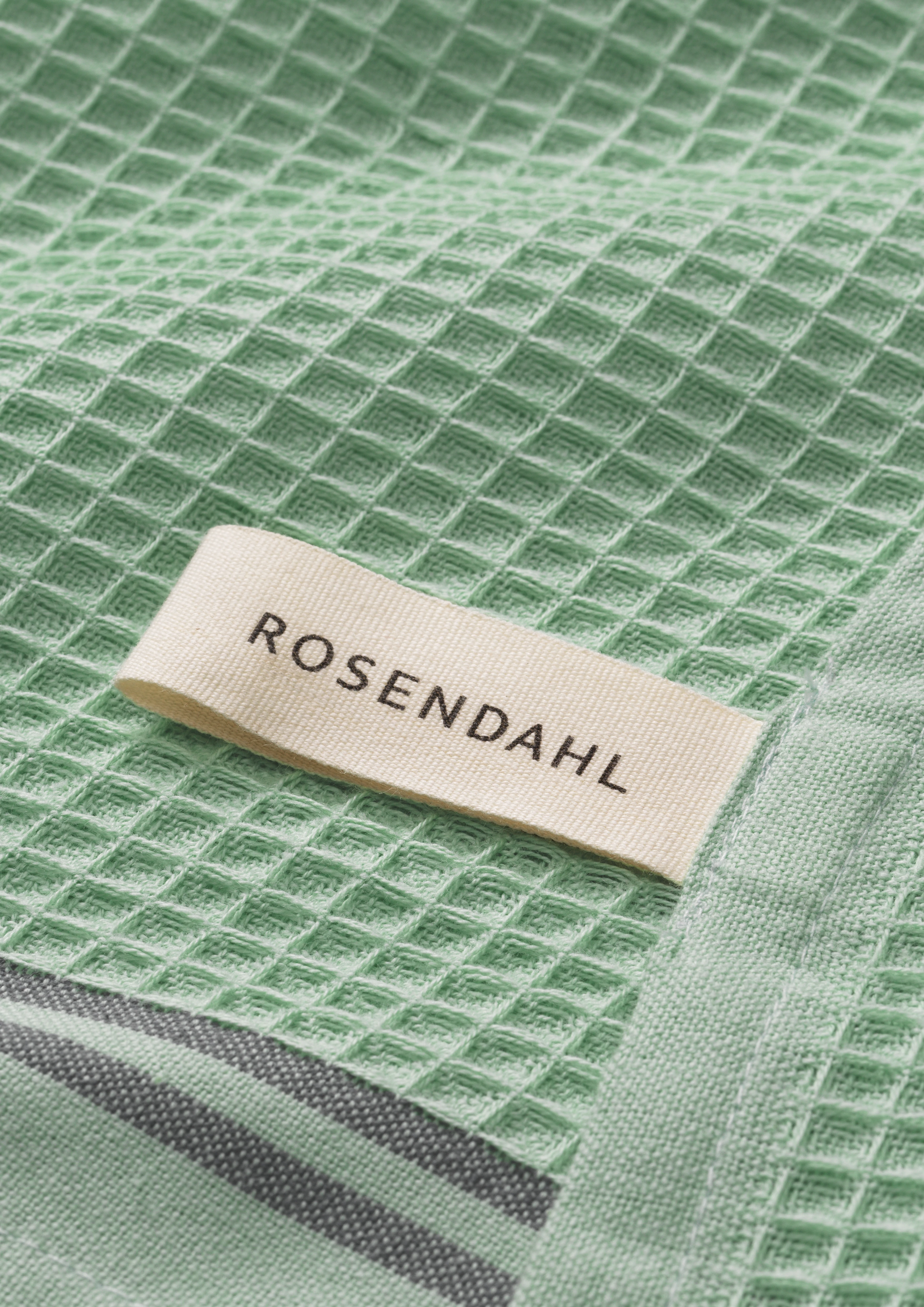 Alpha Kökshandduk 50x70 cm från Rosendahl i färgen Mint, tillverkad av Bomull