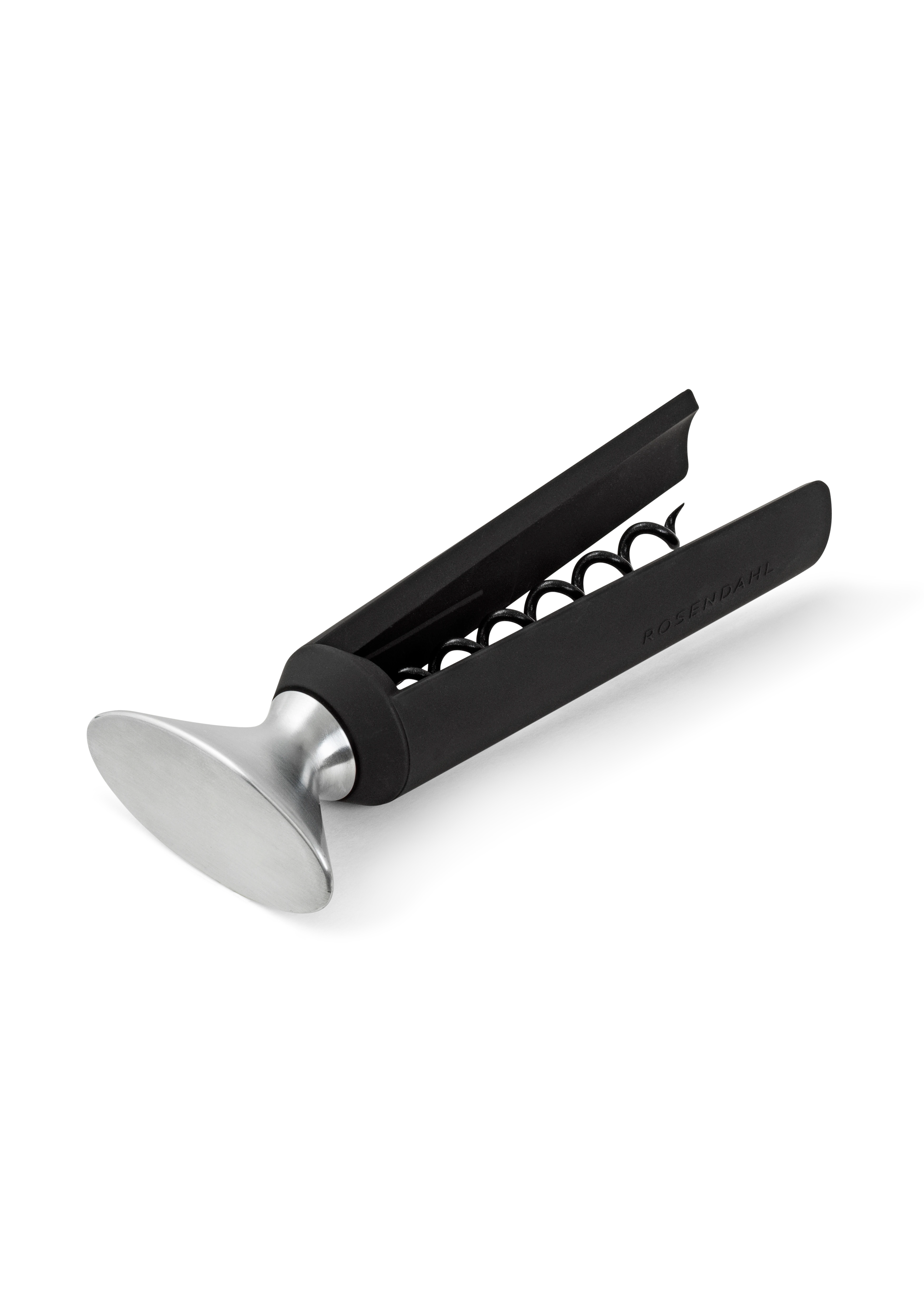 Corkscrew H16.5 from Rosendahl in Black/Steel color, made of Metal