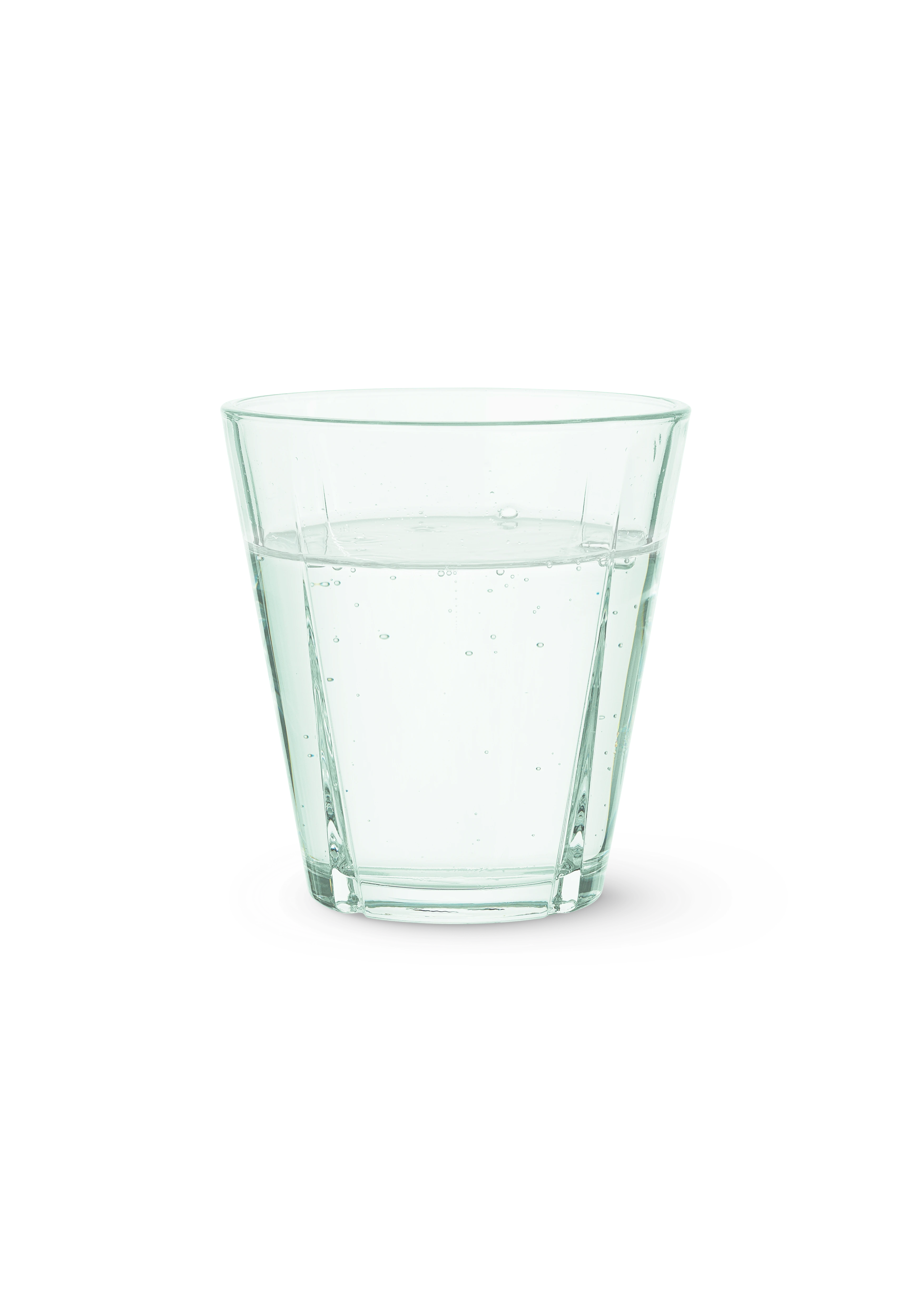 Vannglass 26 cl 4 stk. fra Rosendahl i fargen Klart grønt, laget av Glass