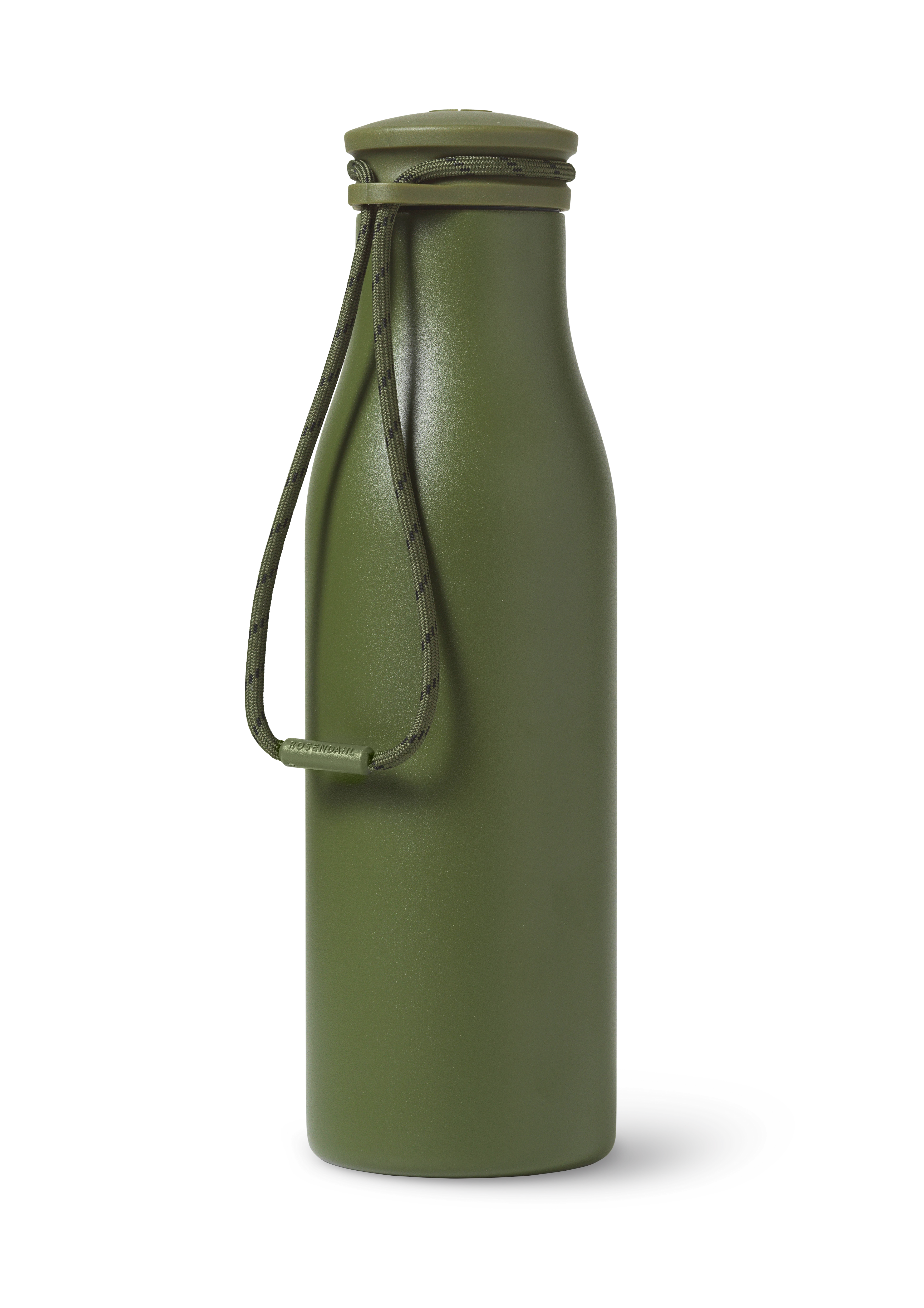 Thermos drinking bottle 50 cl från Rosendahl i färgen Olivgrön, tillverkad av Metall