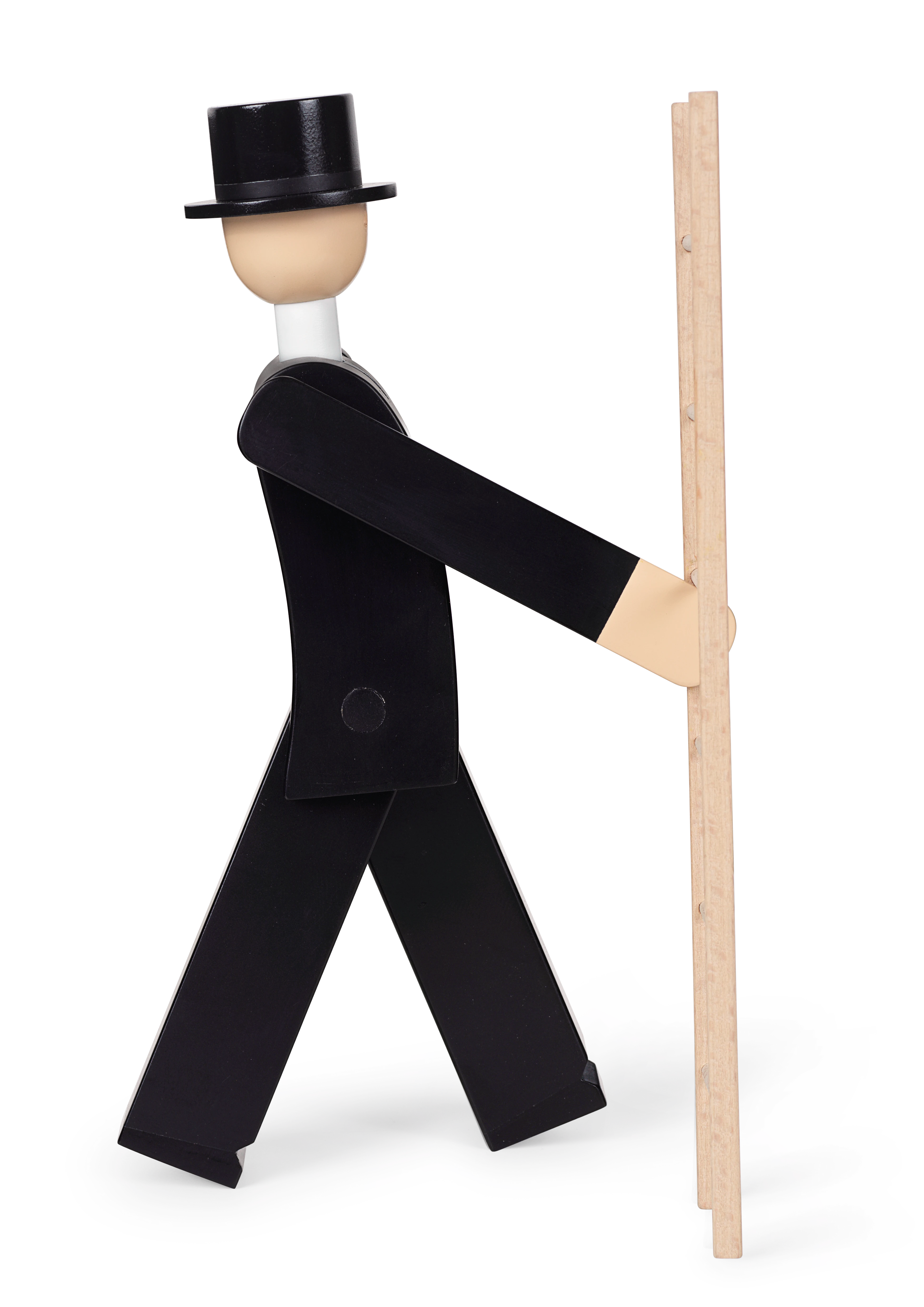 Chimney sweeper H20.5 from Kay Bojesen in Black color, made of Wood