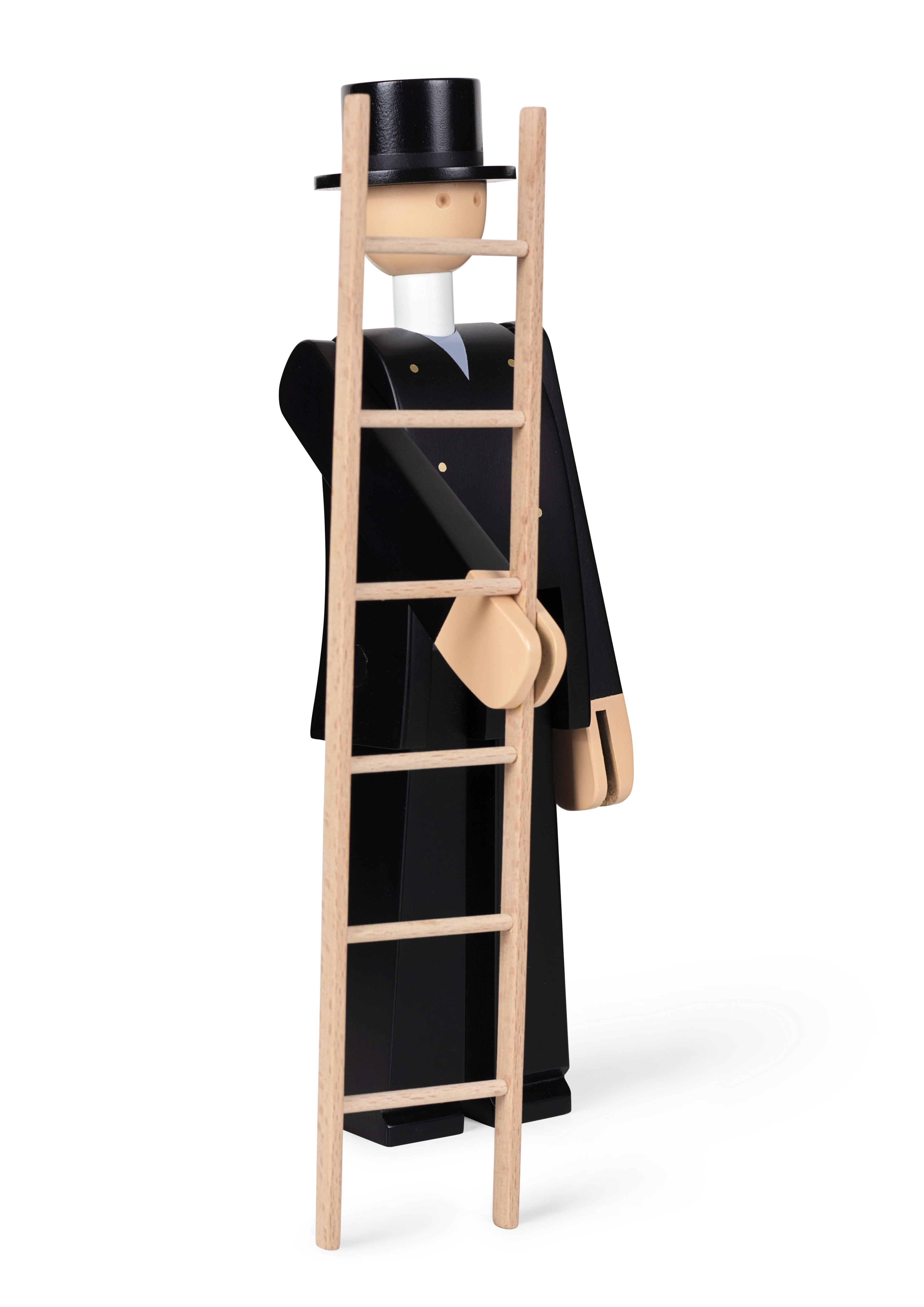 Chimney sweeper H20.5 from Kay Bojesen in Black color, made of Wood