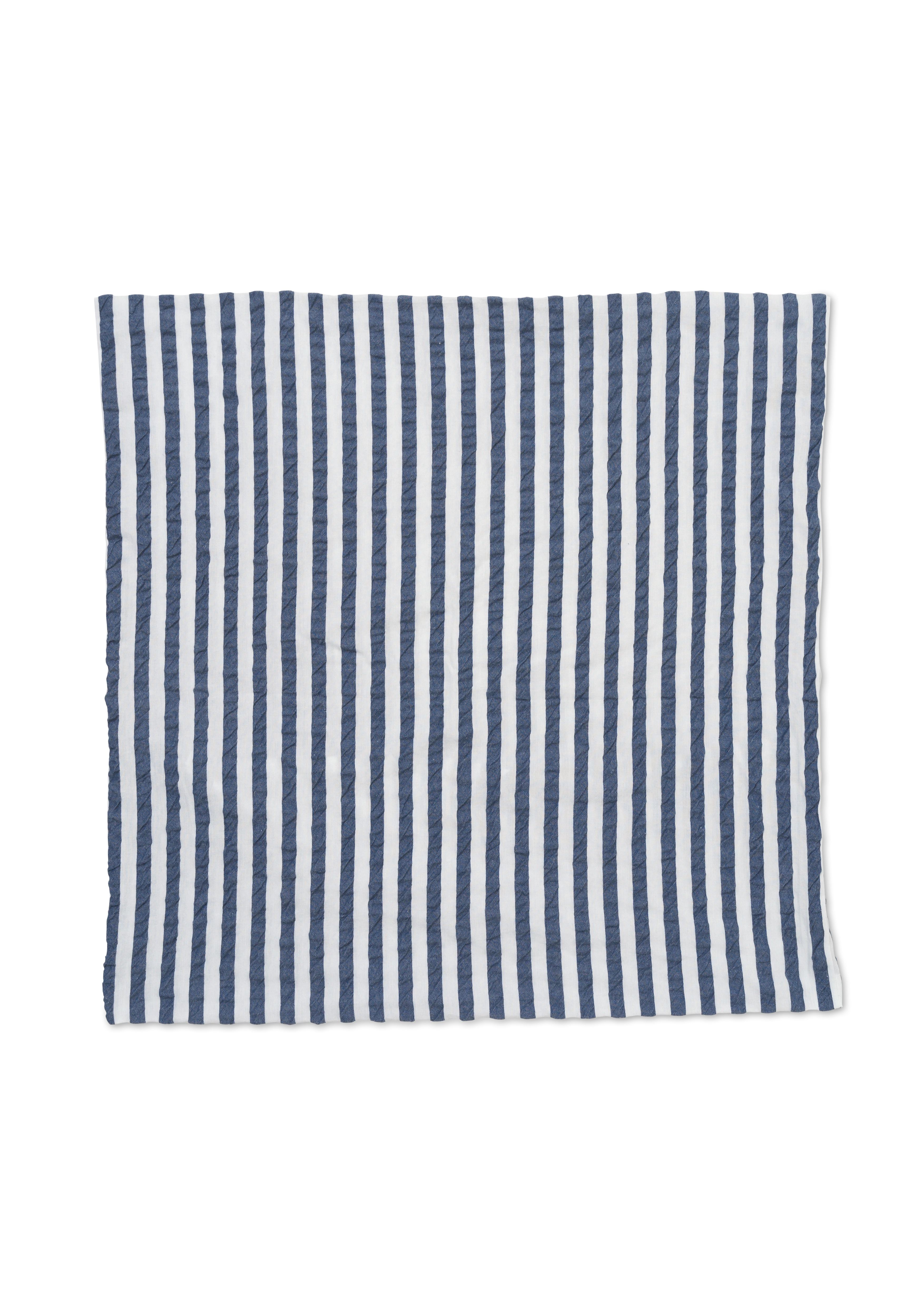 Putetrekk 63x60 cm fra JUNA i fargen Mørk Blå/Hvit, laget av Bomull