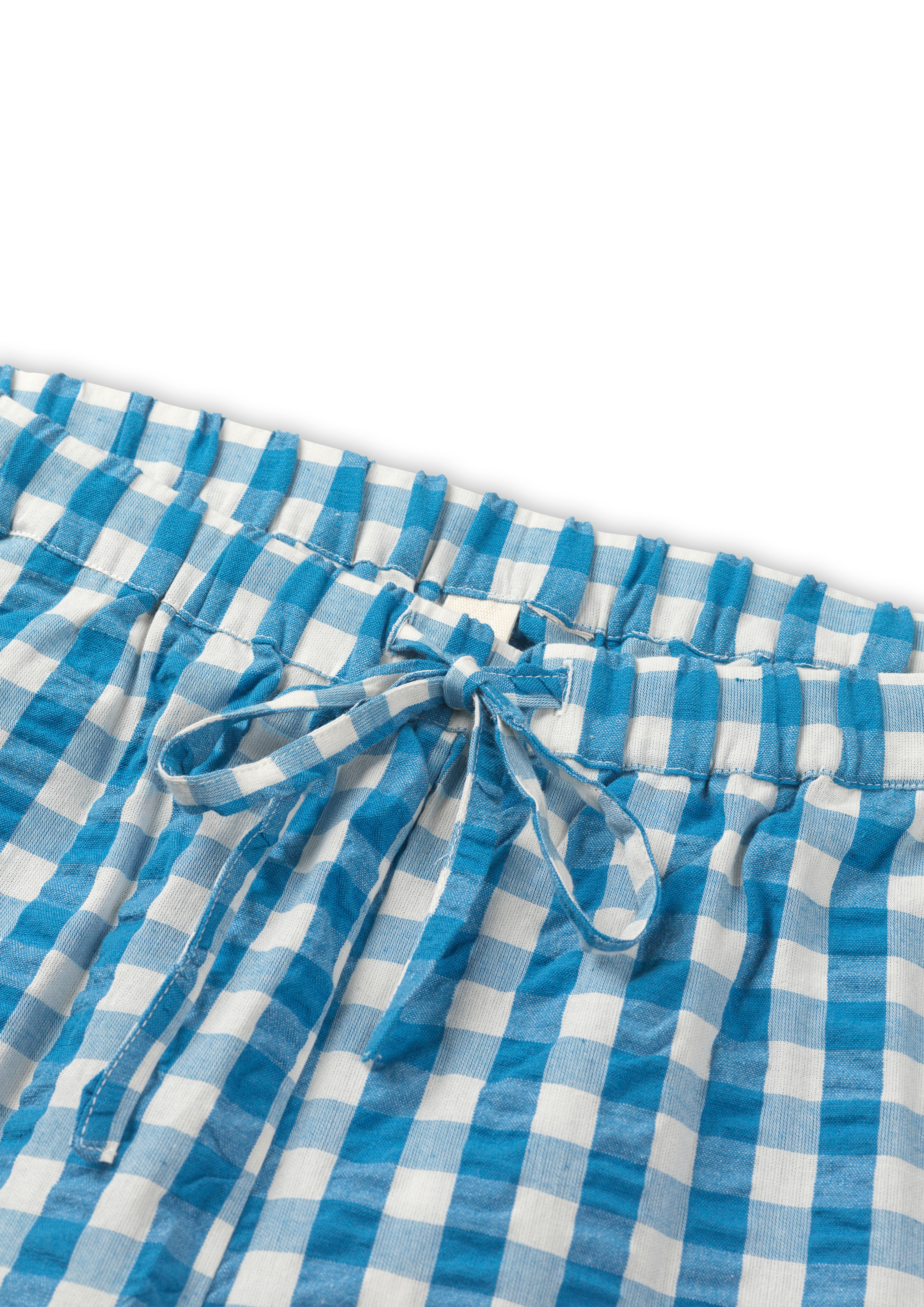 Barbara Pants M/L från JUNA i färgen Blå/Björk, tillverkad av Bomull