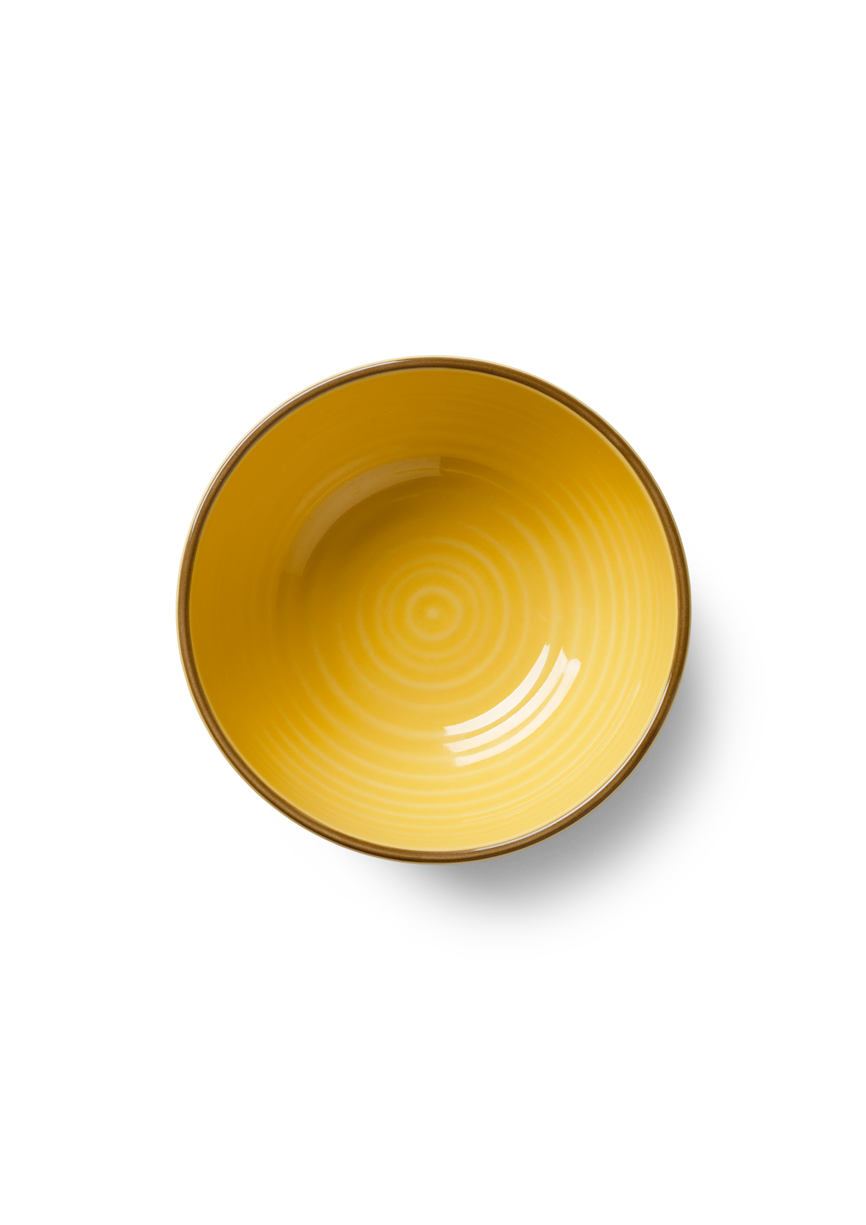 Skål Ø15 cm fra Kähler i fargen Saffron yellow, laget av Keramikk