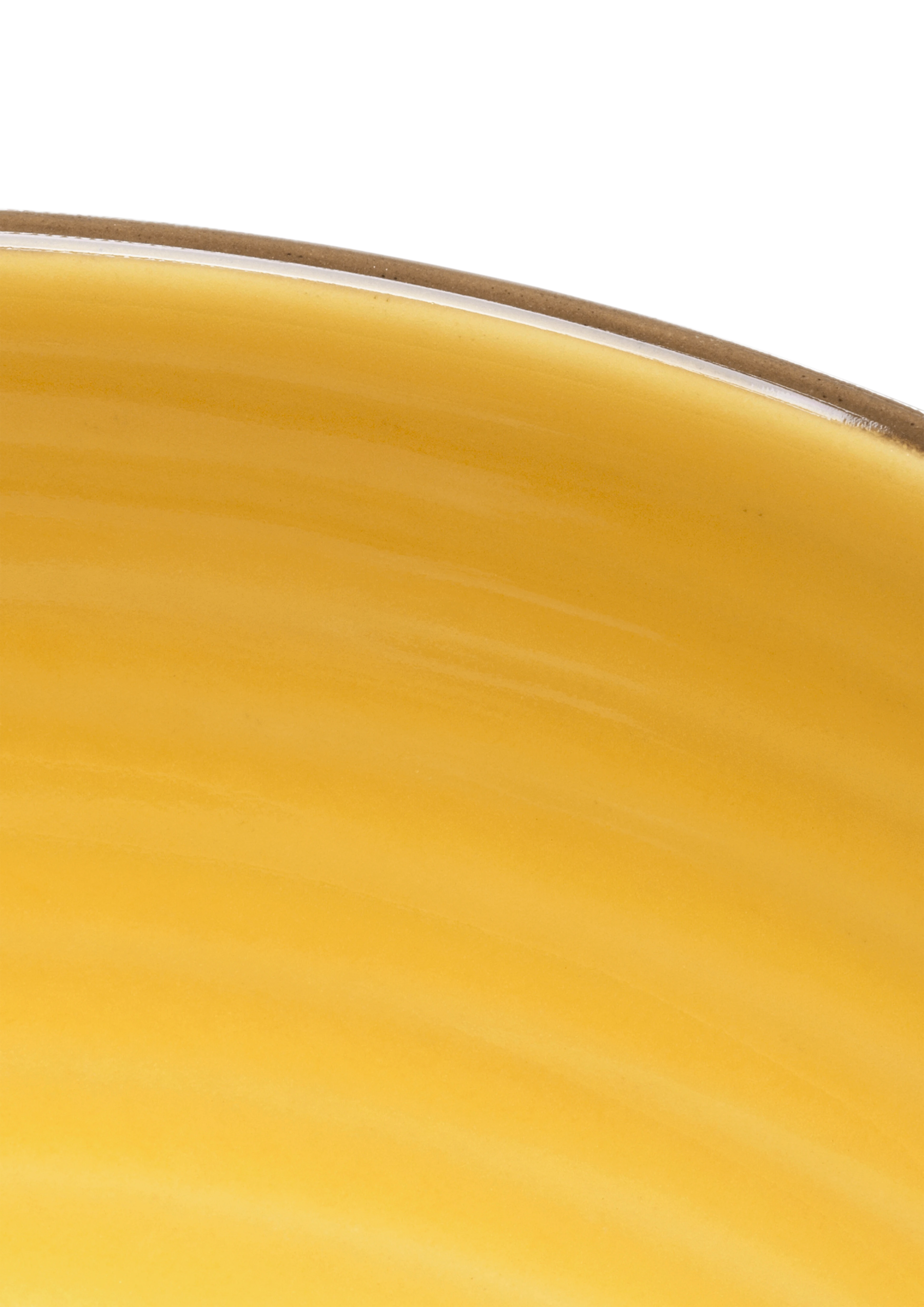 Skål Ø15 cm fra Kähler i fargen Saffron yellow, laget av Keramikk