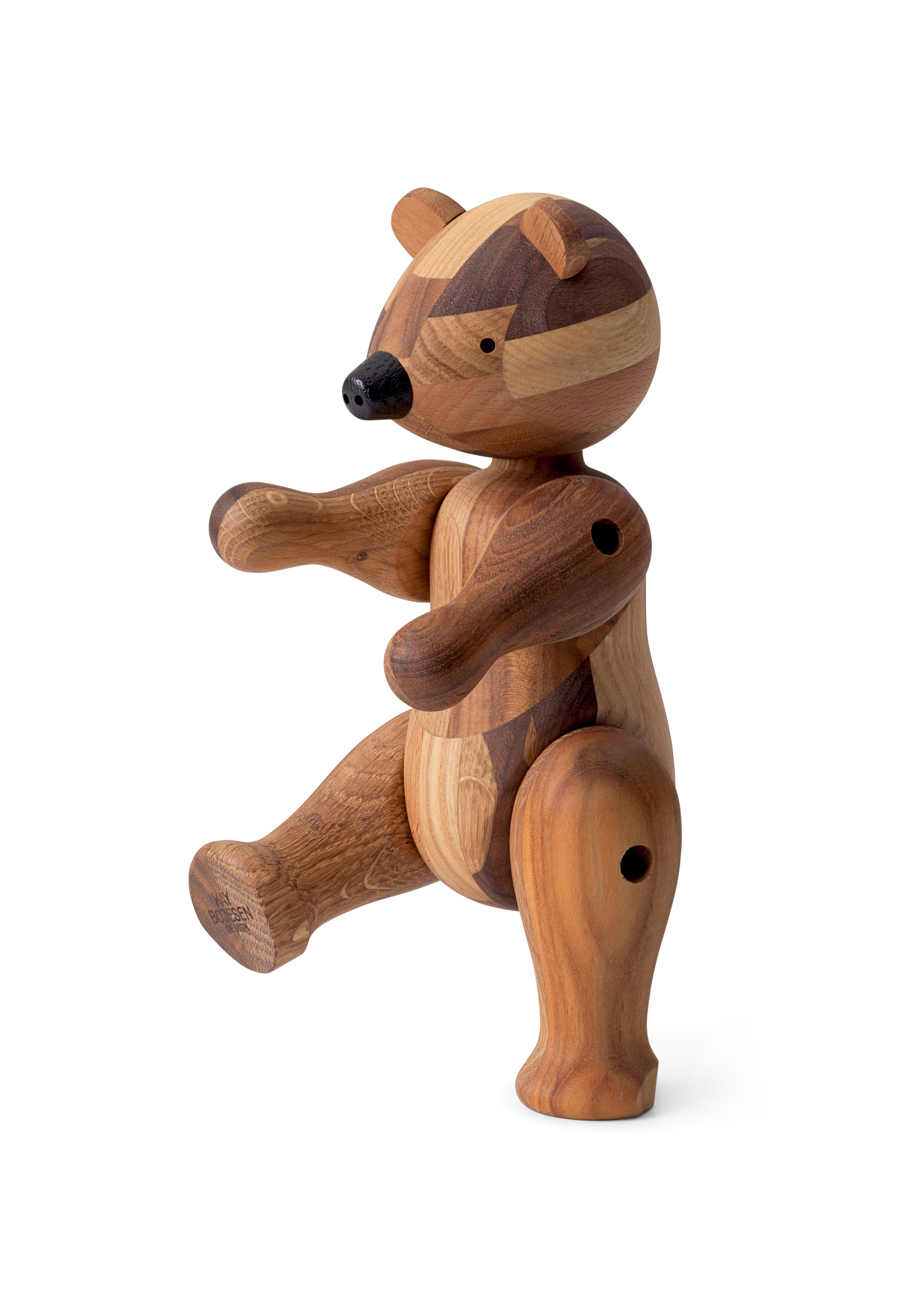 Reworked Anniversary Bjørn medium fra Kay Bojesen i fargen Mixed wood, laget av Tre