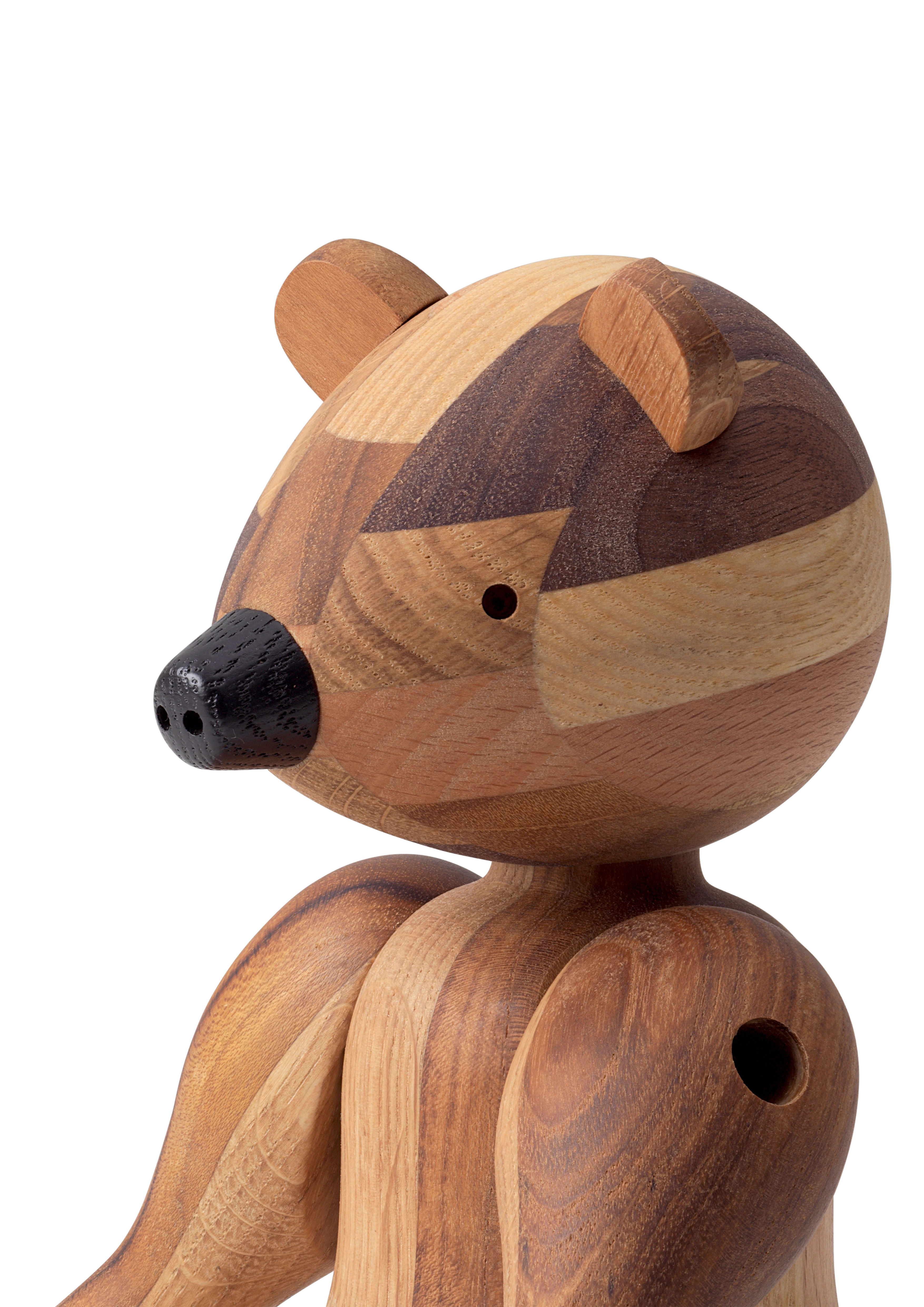 Reworked Anniversary Bjørn medium fra Kay Bojesen i fargen Mixed wood, laget av Tre
