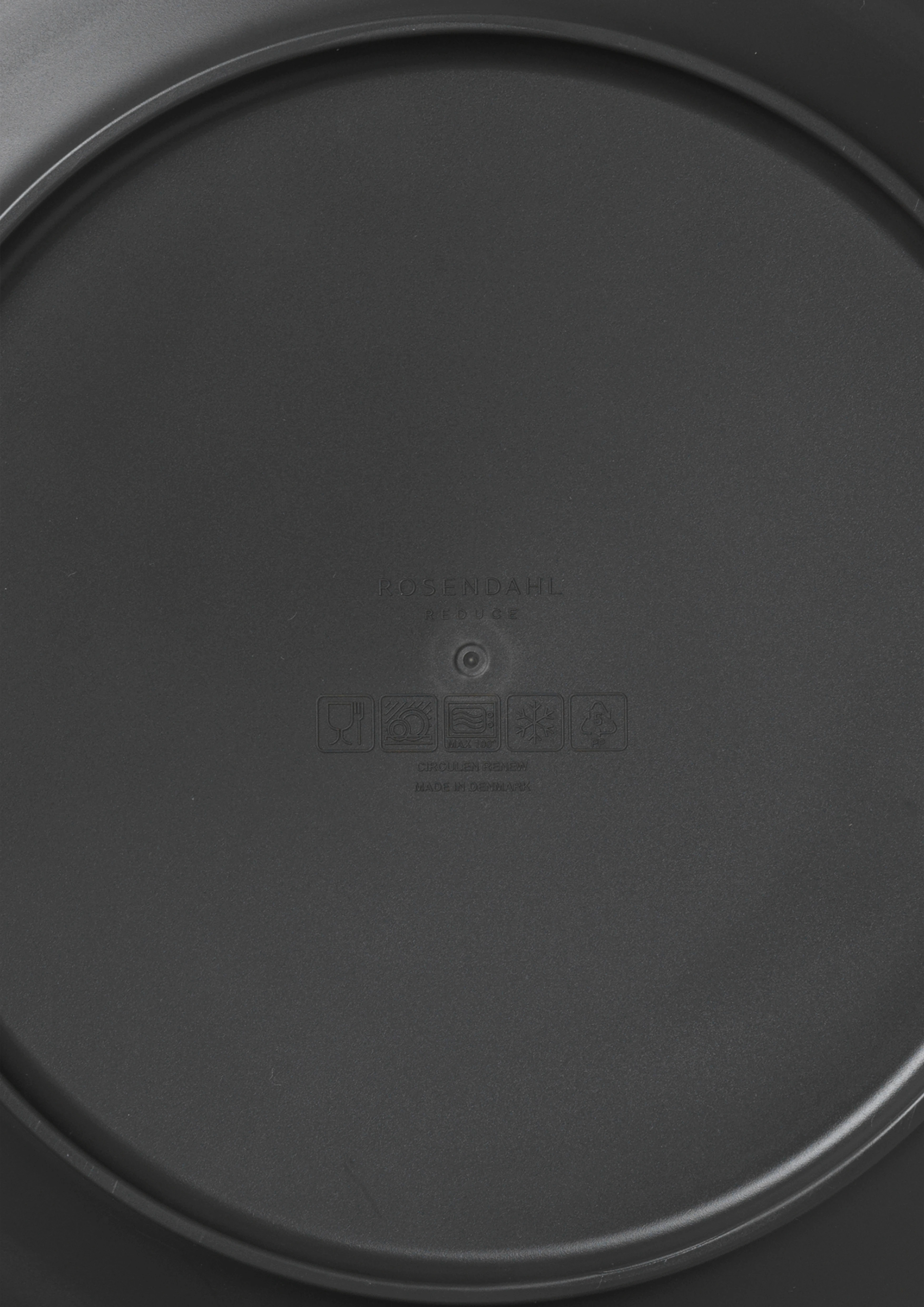 Plate Ø26 cm 2 pcs. from Rosendahl in Grey color, made of Plastic