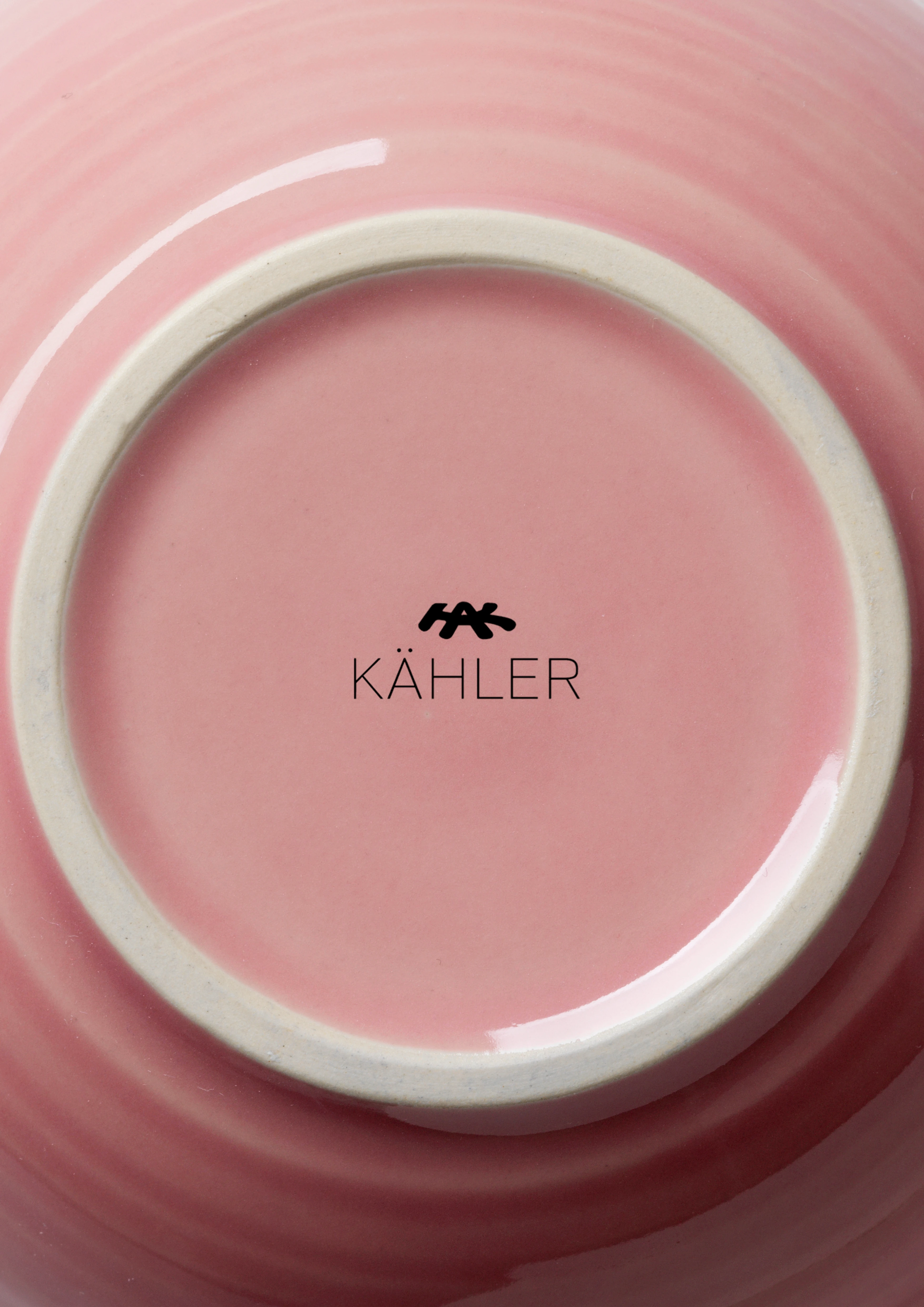 Skål Ø15 cm fra Kähler i fargen Apple rose, laget av Keramikk