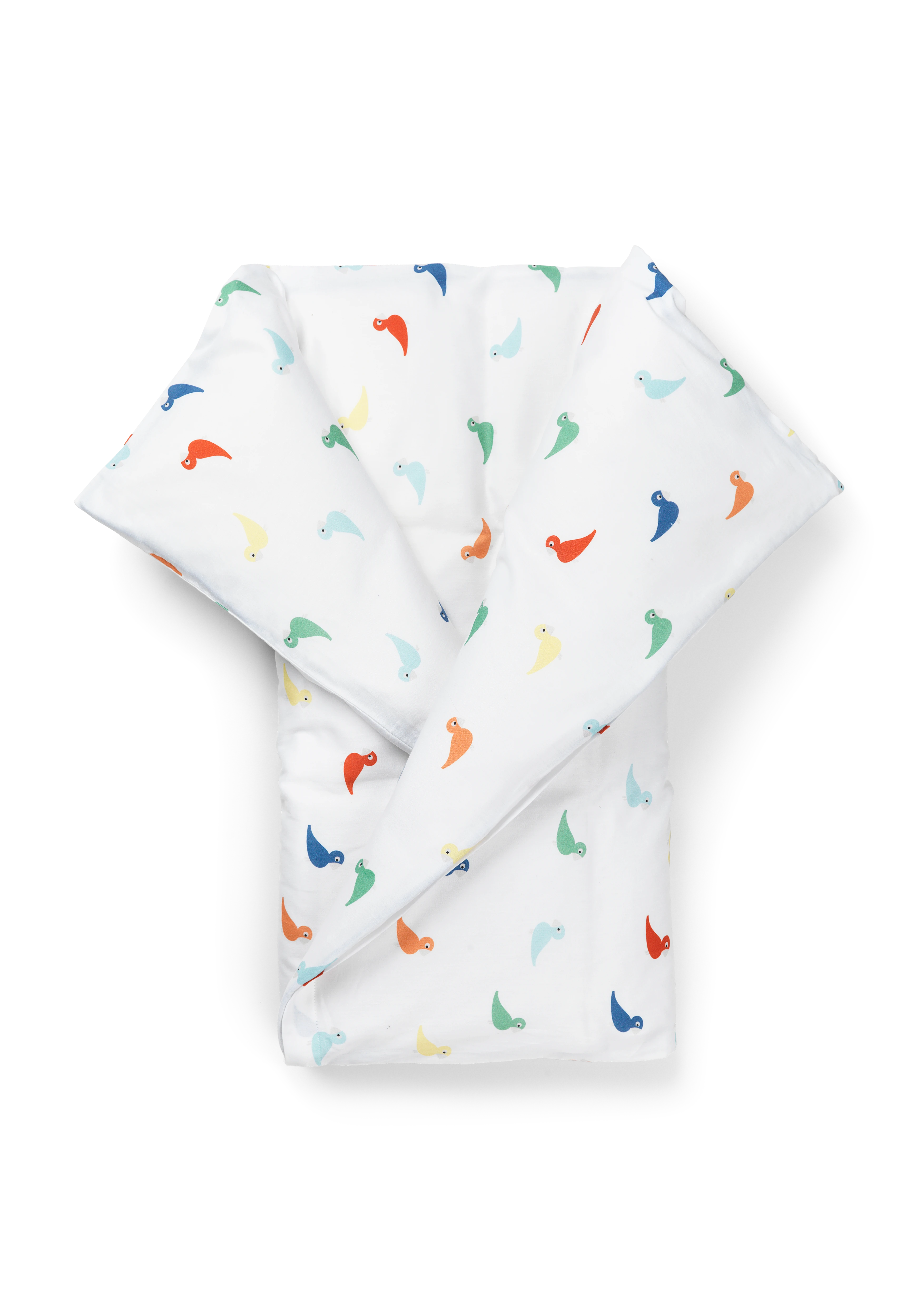 Bed linen Songbird baby 70x80cm SE from Kay Bojesen in Multi color, made of Cotton sateen