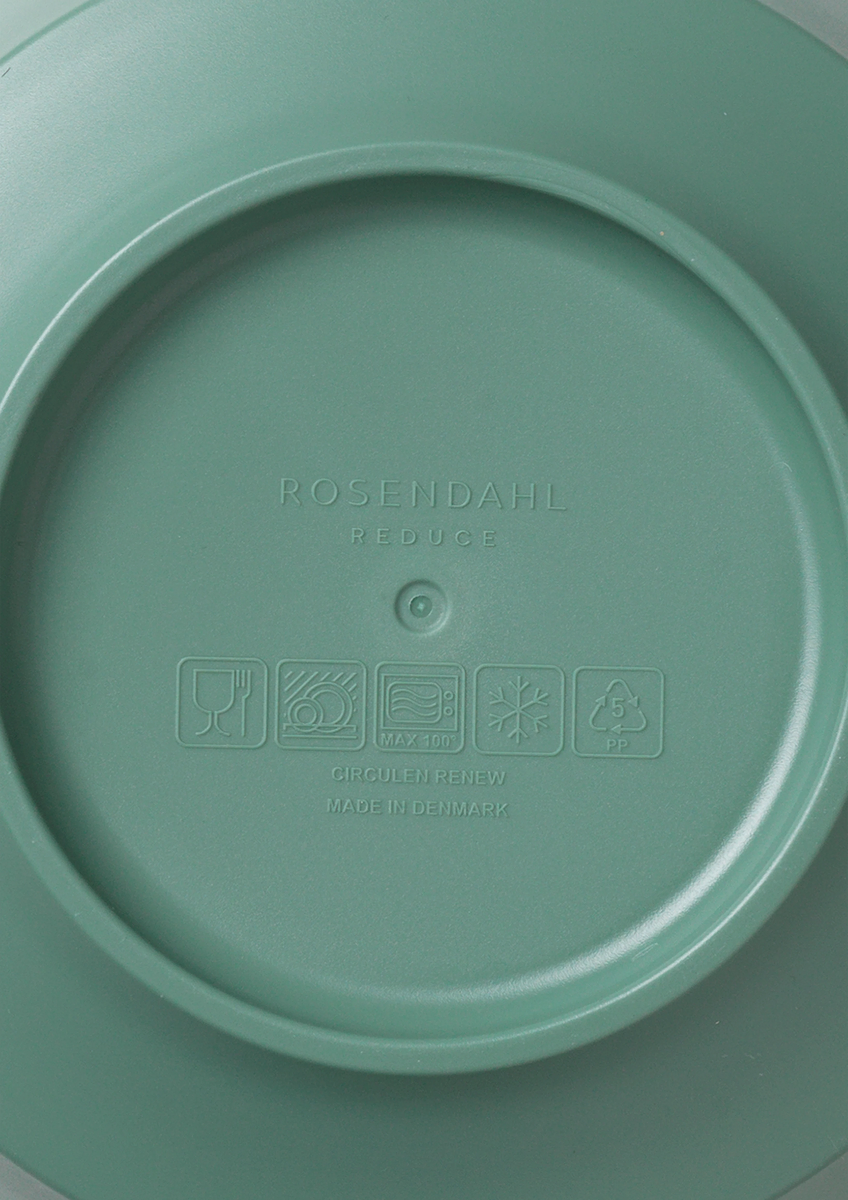 Bowl Ø15.5 cm 2 pcs. from Rosendahl in Dusty green color, made of Plastic