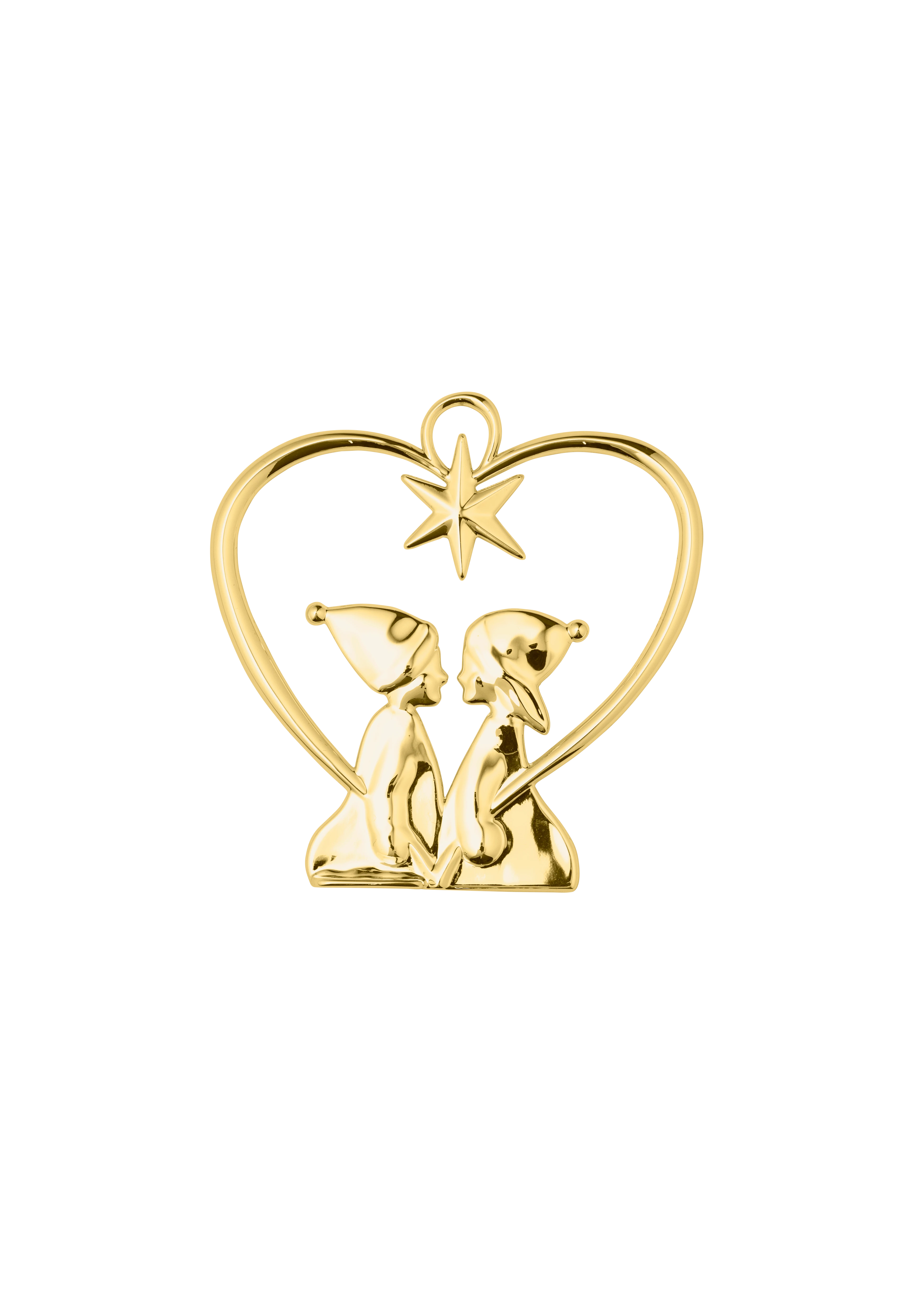 Heart children H7 from Rosendahl in Gold Plated color, made of Metal