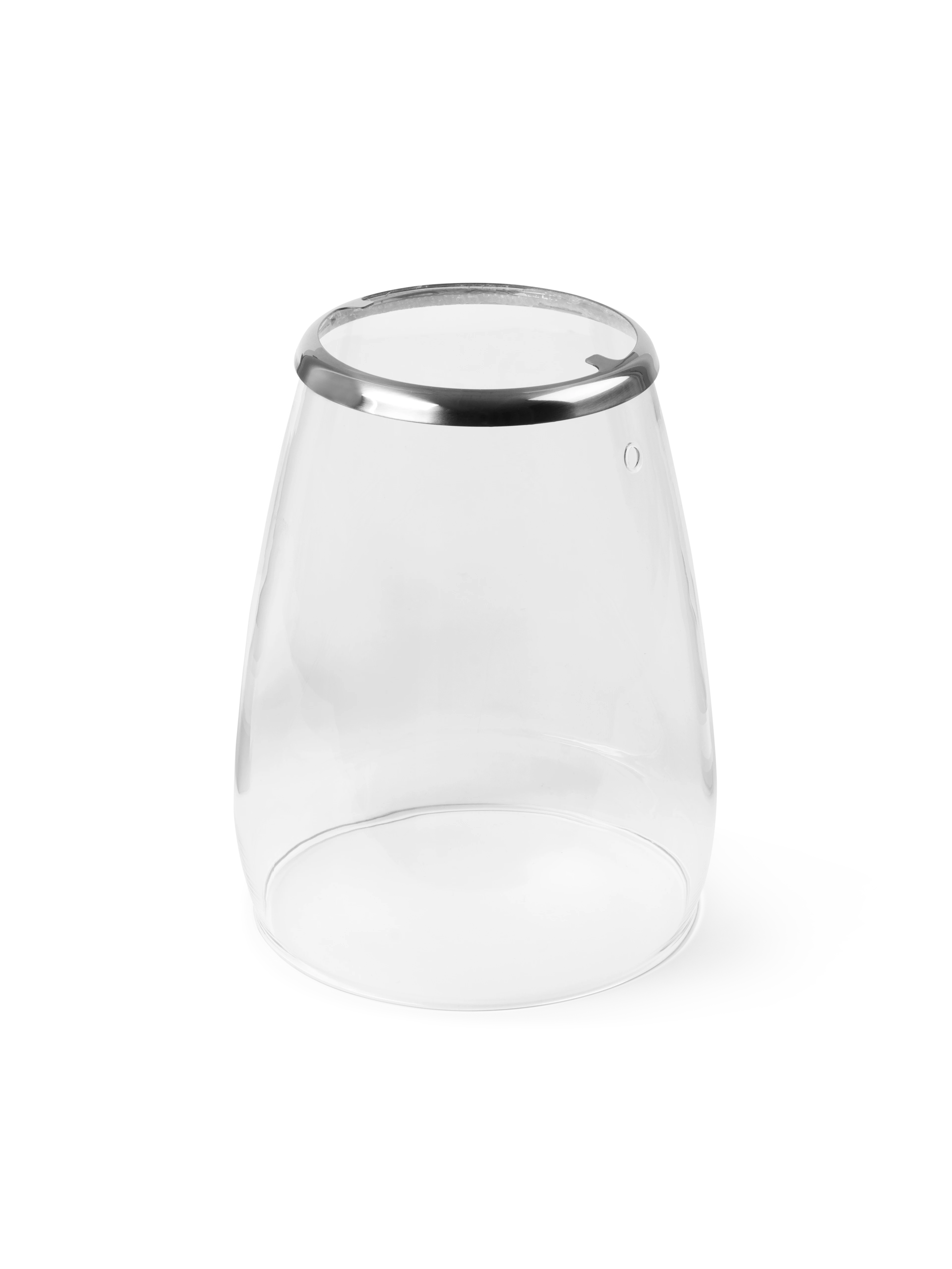 Glass for Hurricane lantern H20 (4343541) from Holmegaard in Clear color, made of Glass