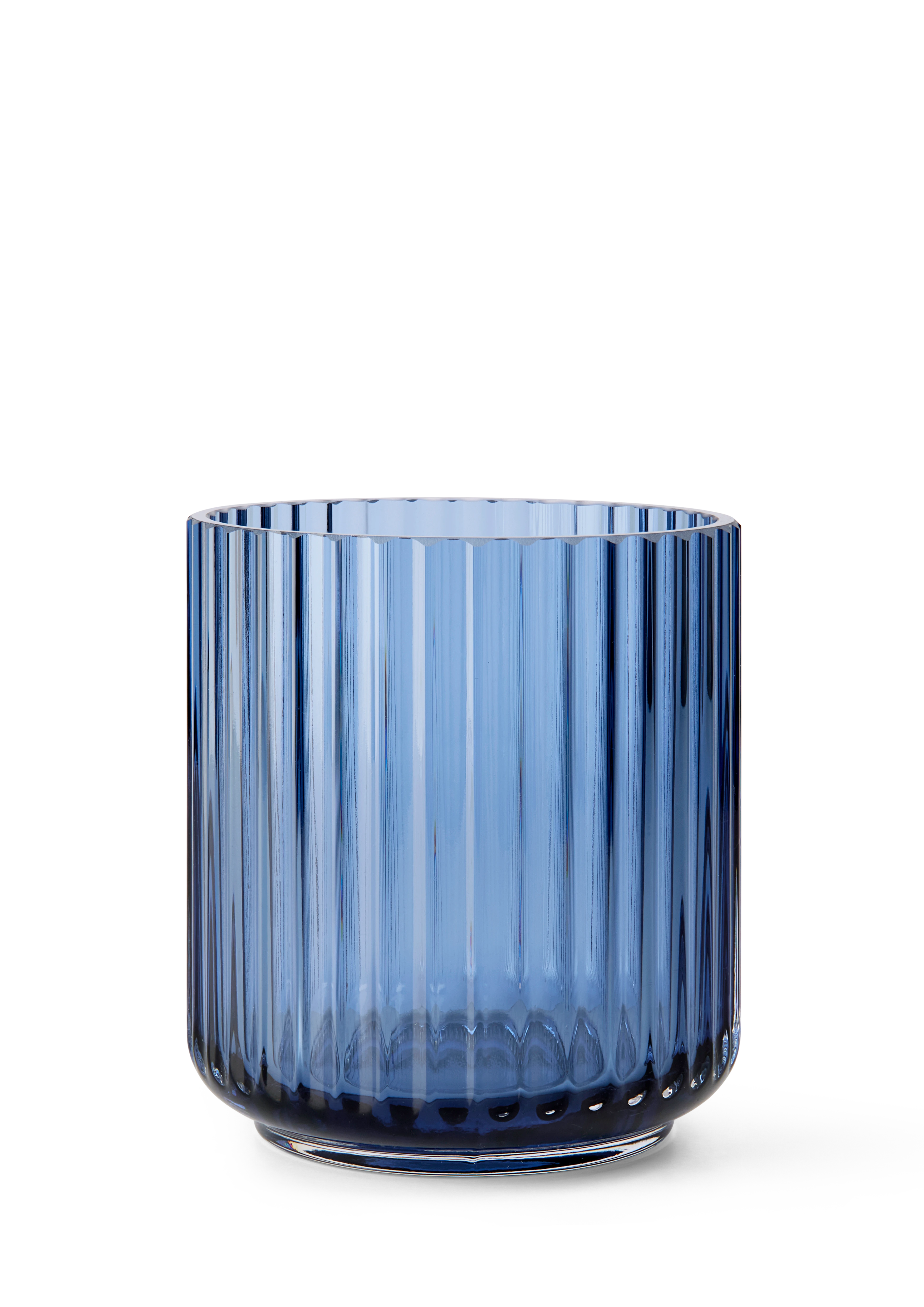 Hurricane H12 cm from Lyngby Porcelæn in Blue color, made of Glass