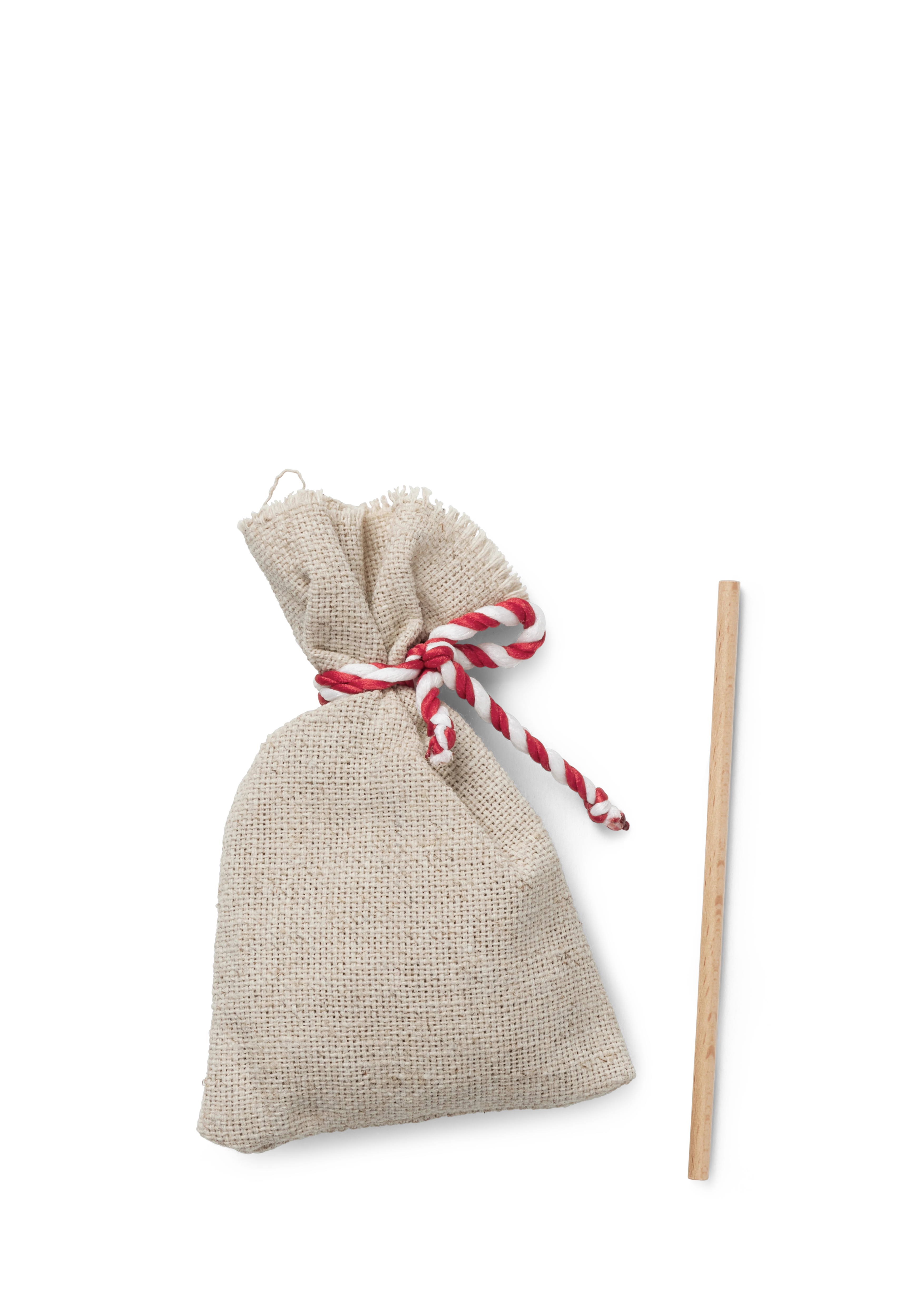 Weihnachtsmann Sack und Stock (39430) von Kay Bojesen in der Farbe Buche, hergestellt aus Holz