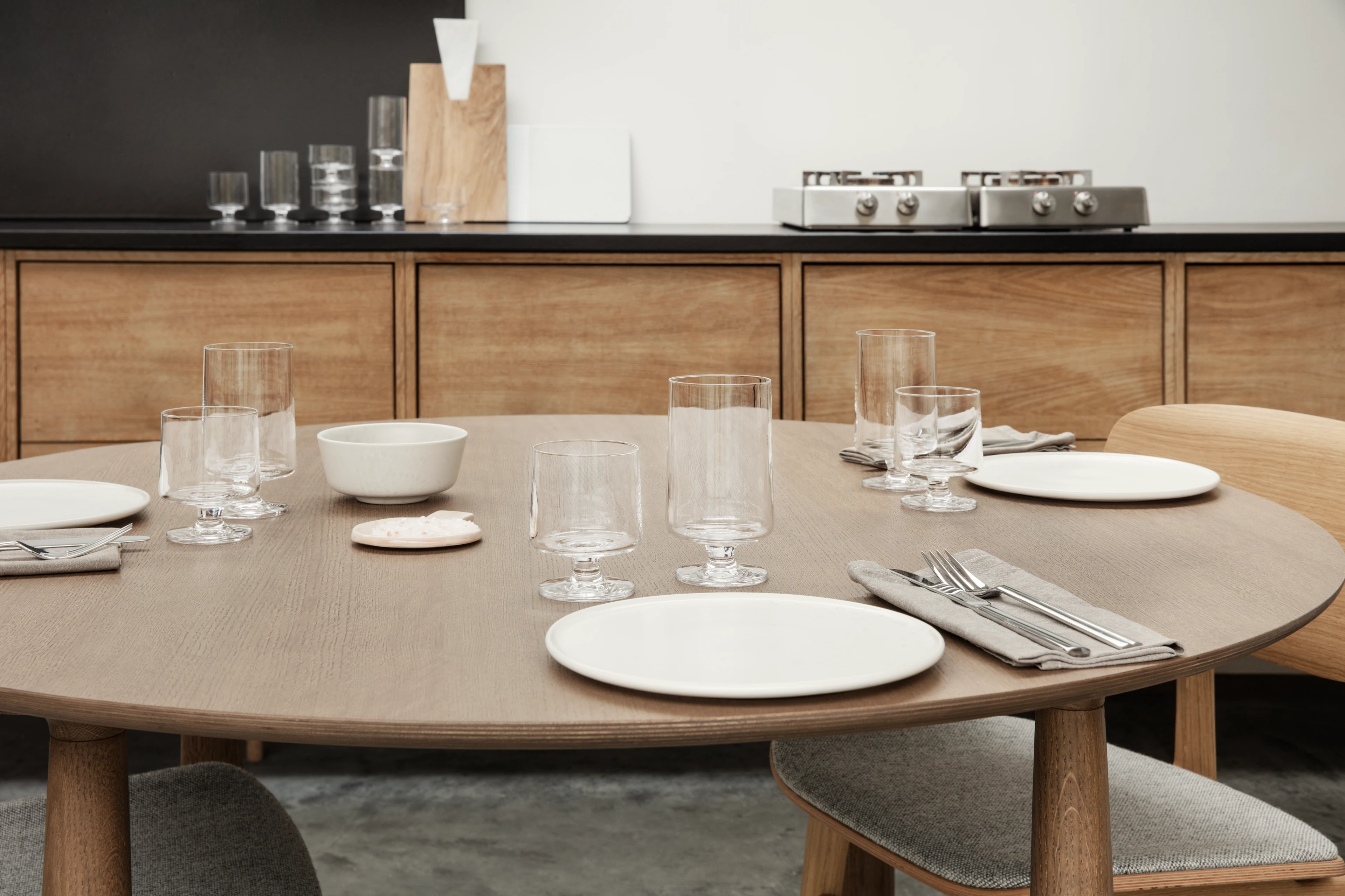Glas 21 cl 4 st. från Holmegaard i färgen Klar, tillverkad av Glas