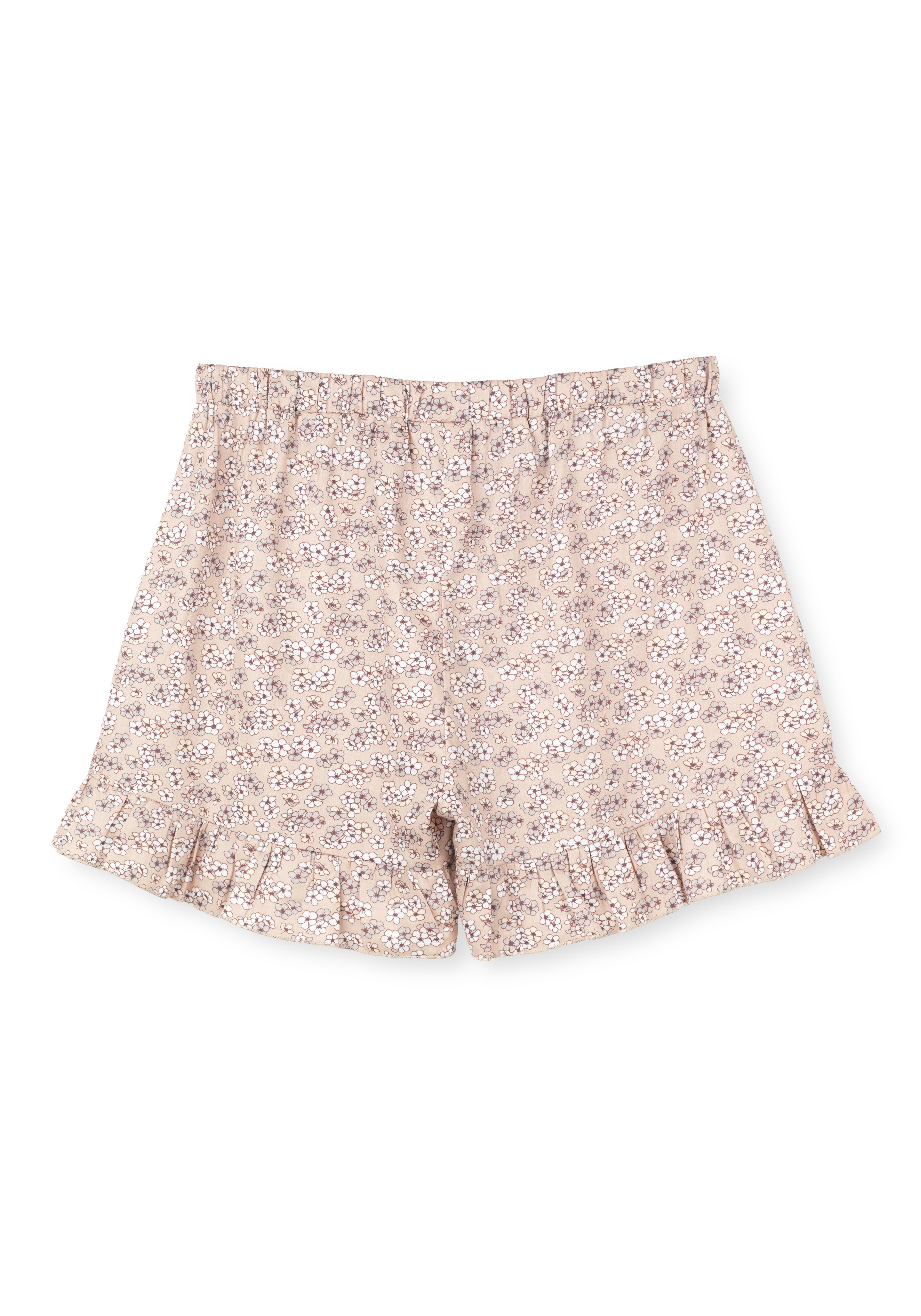 Sola shorts S/M von JUNA in der Farbe Beige, hergestellt aus Baumwolle