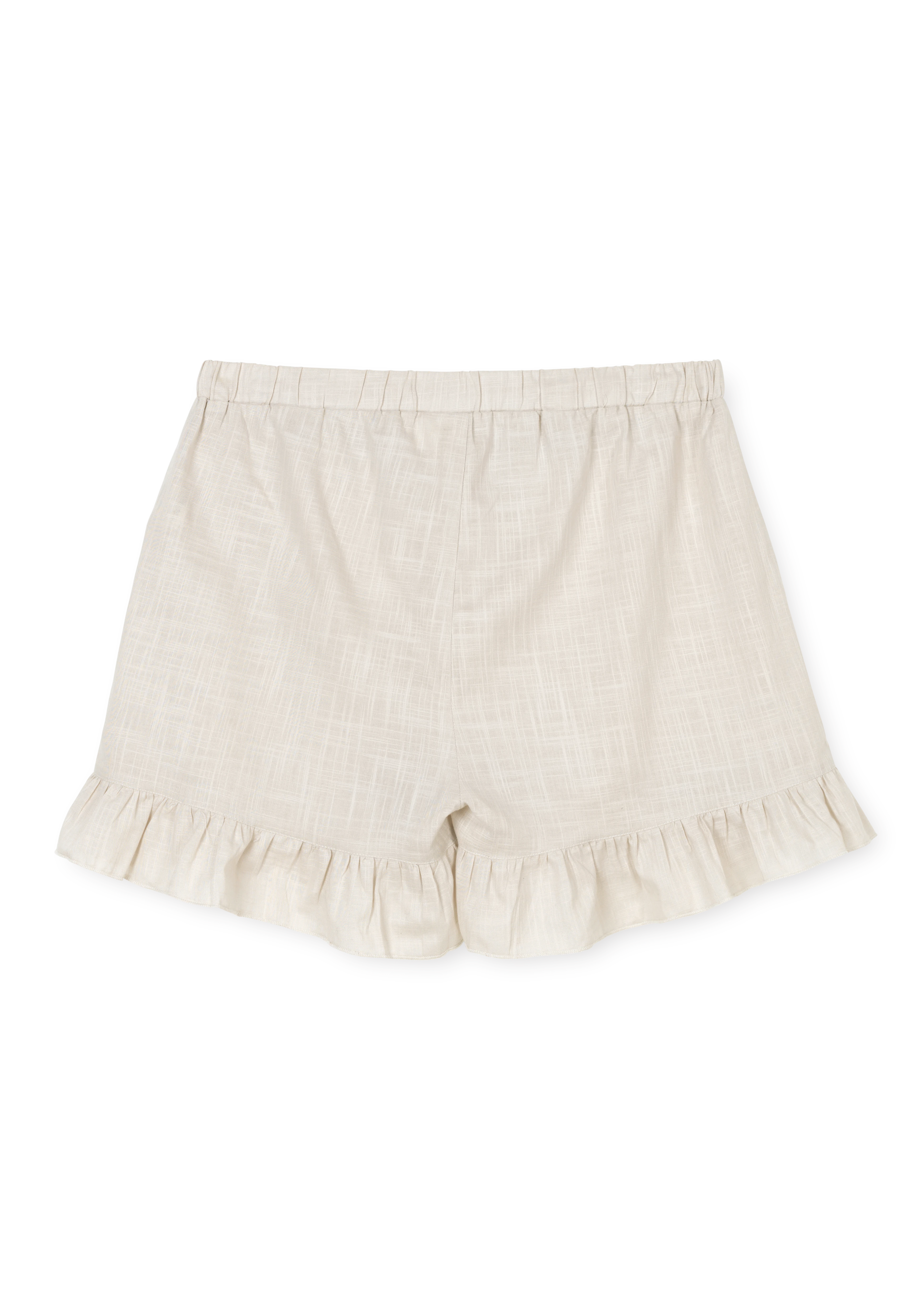 Sola shorts S/M från JUNA i färgen Sand, tillverkad av Bomull