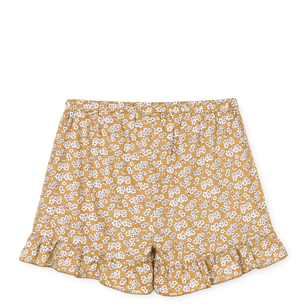 Sola shorts M/L från JUNA i färgen Senap, tillverkad av Bomull