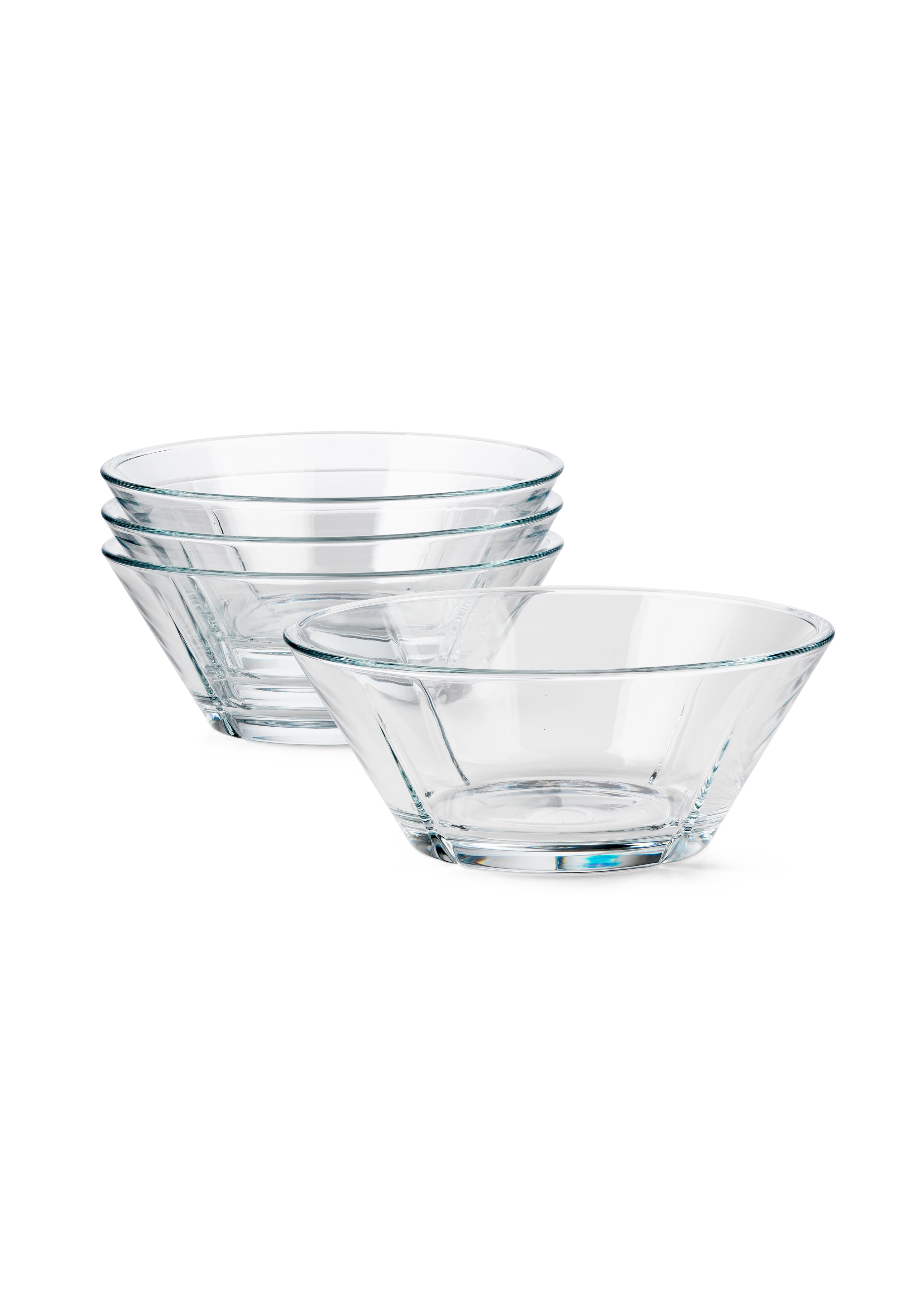 Glasschale Ø15 cm 4 Stck. von Rosendahl in der Farbe Klar, hergestellt aus Glas
